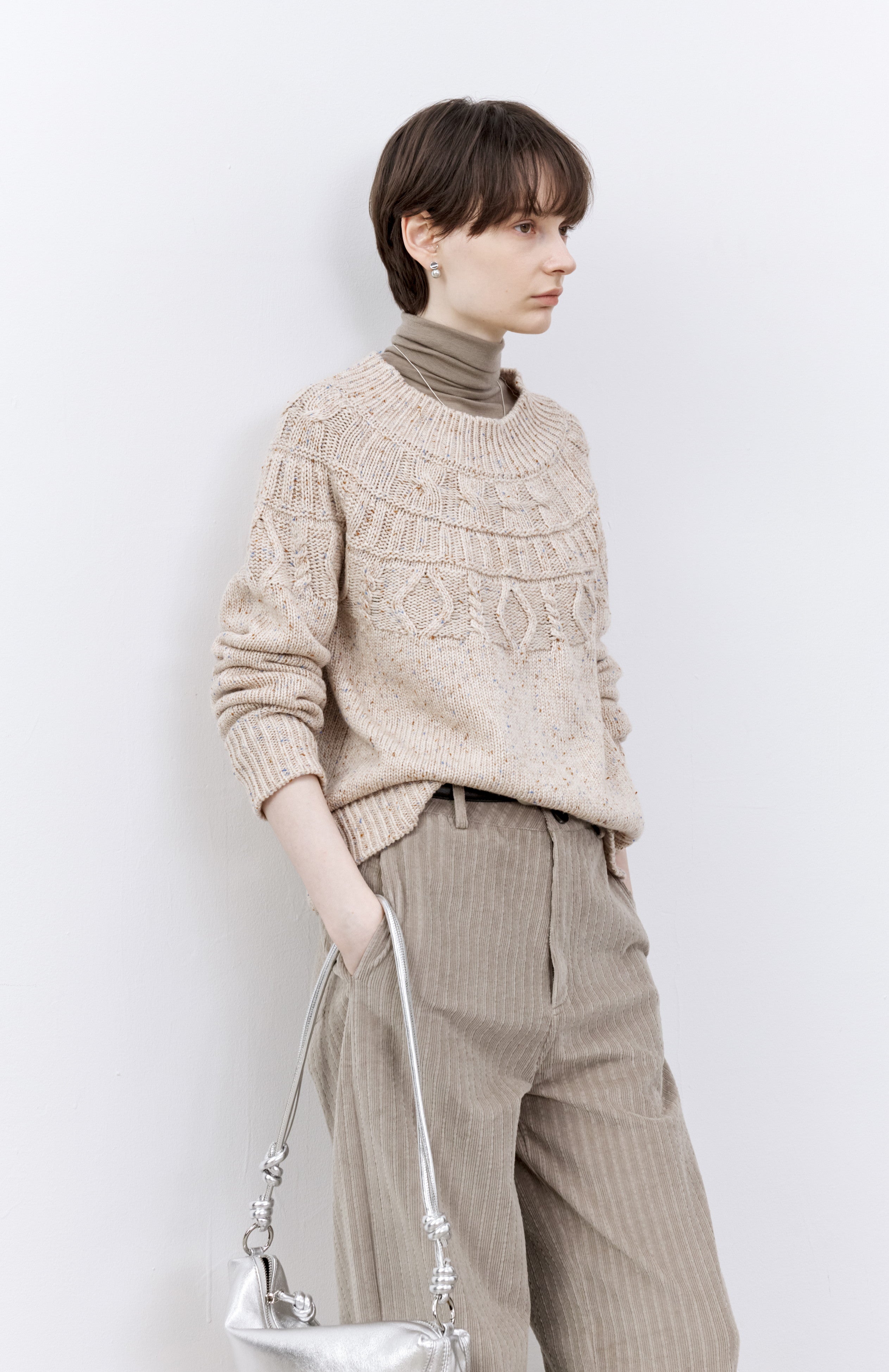 TURTLENECK WOOL SWEATER / タートルネックウールセーター