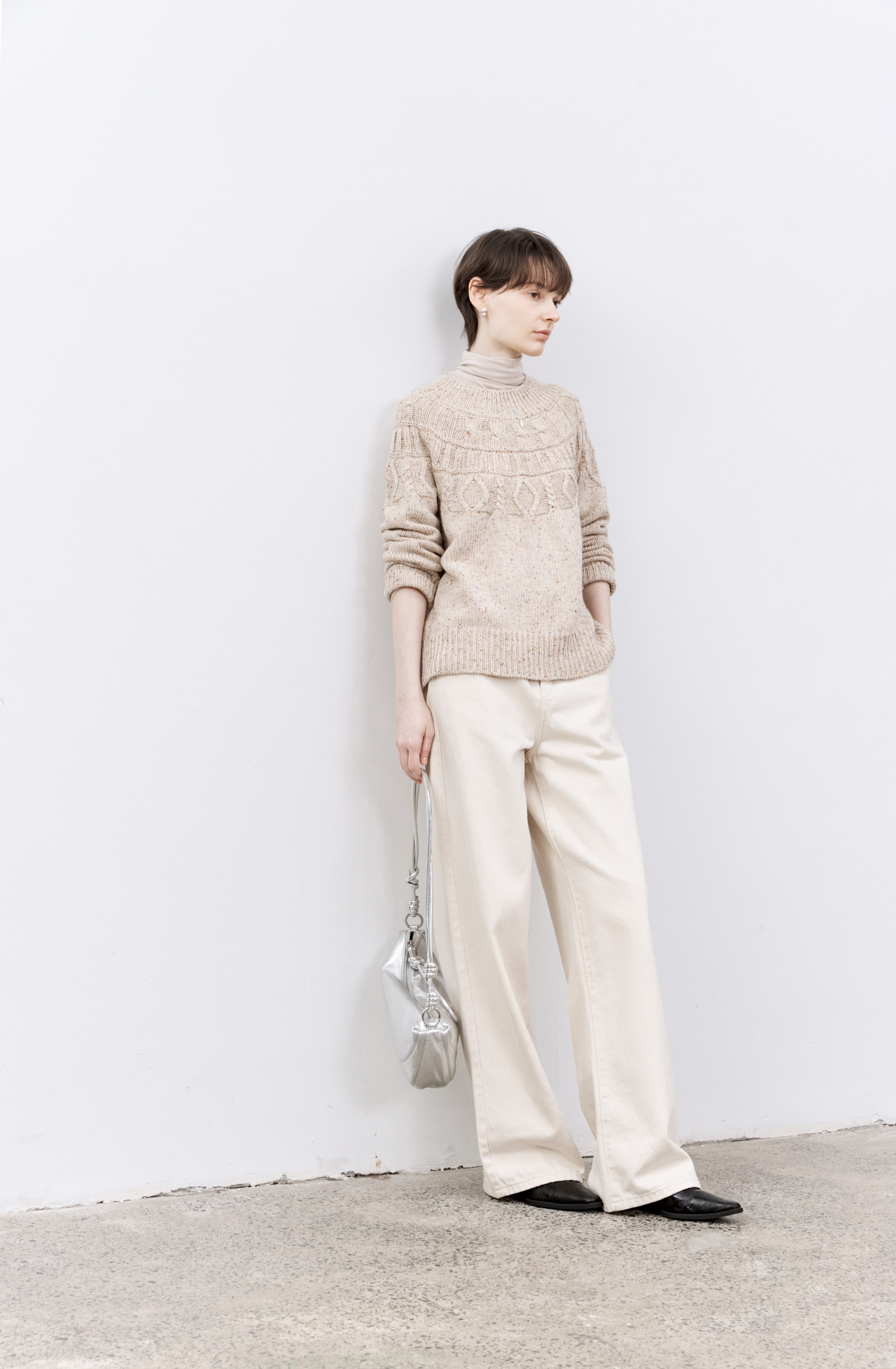 TURTLENECK WOOL SWEATER / タートルネックウールセーター