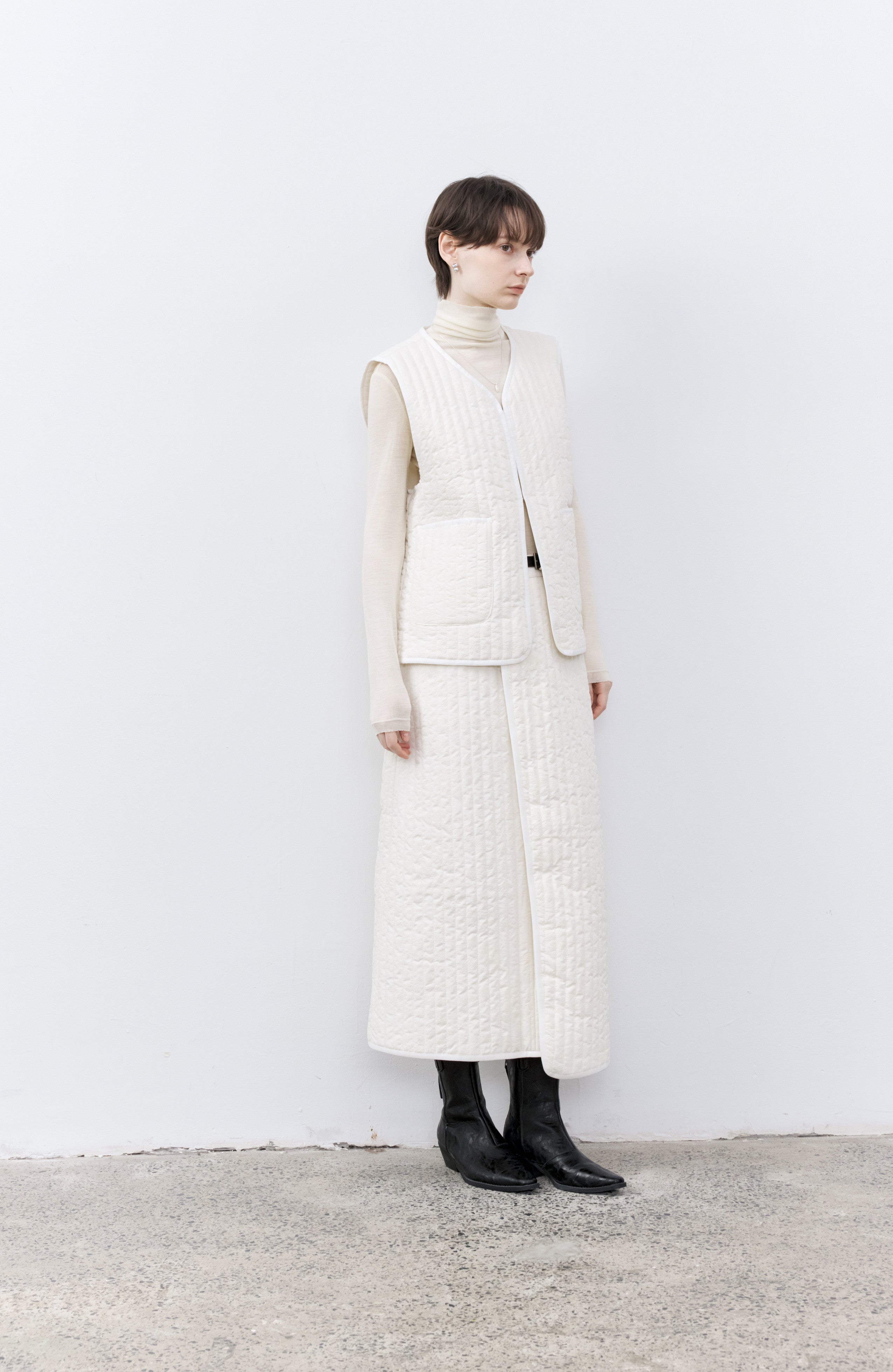 TURTLENECK WOOL SWEATER / タートルネックウールセーター