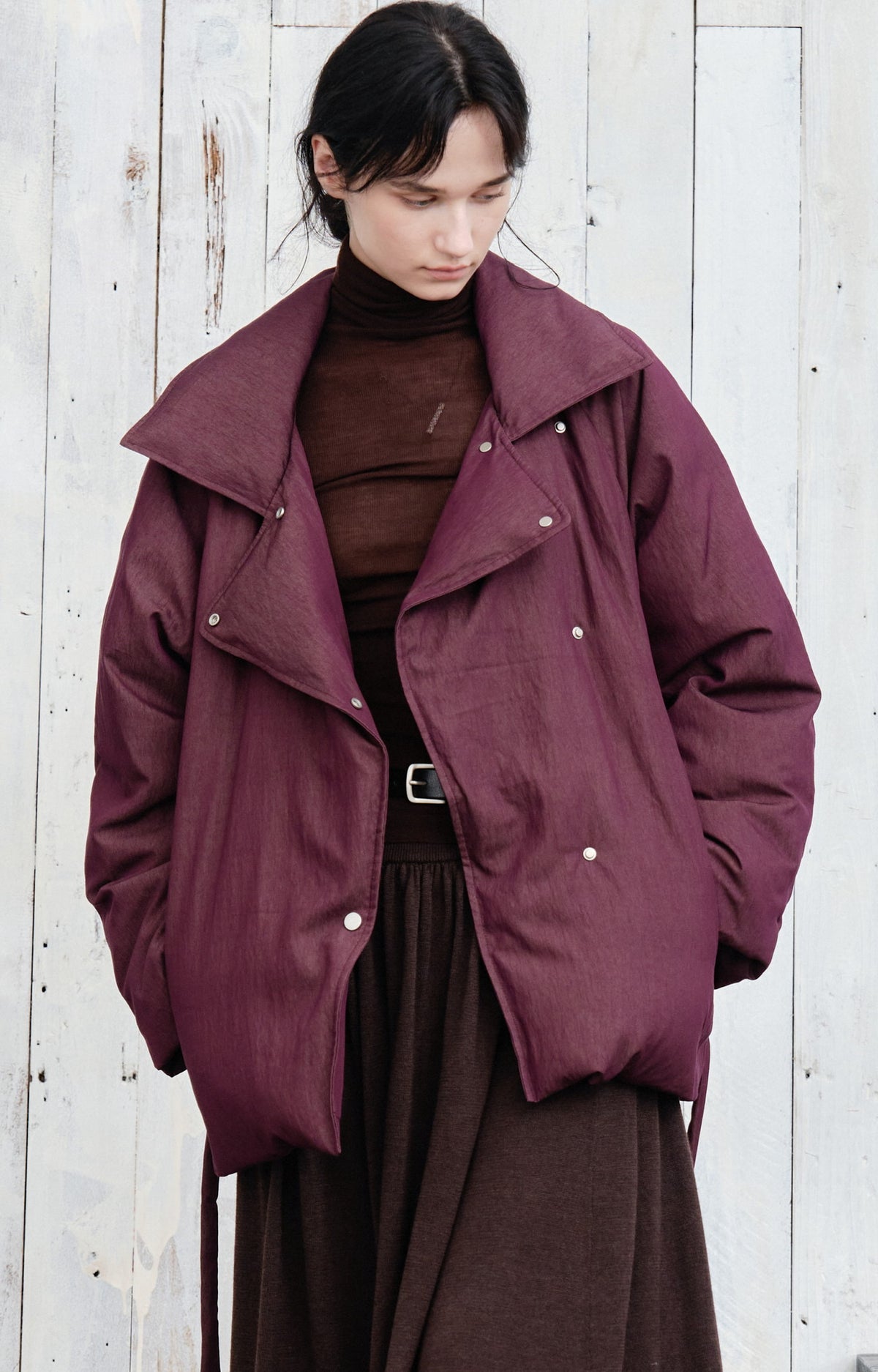 EDGE COLOR LAPEL DOWN / エッジカラーラペルダウン