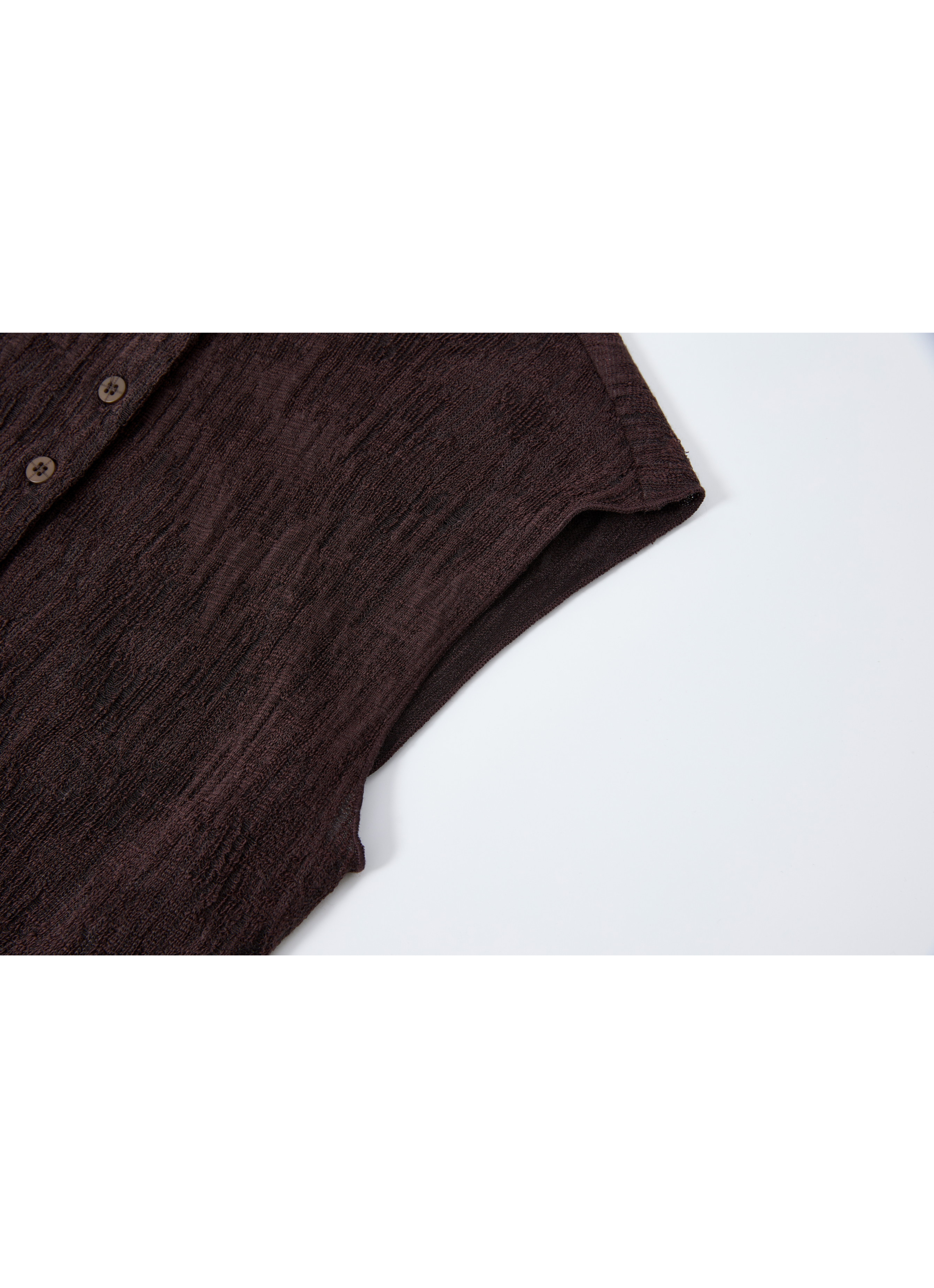 たいたい WOOD GRAIN FIT TOP