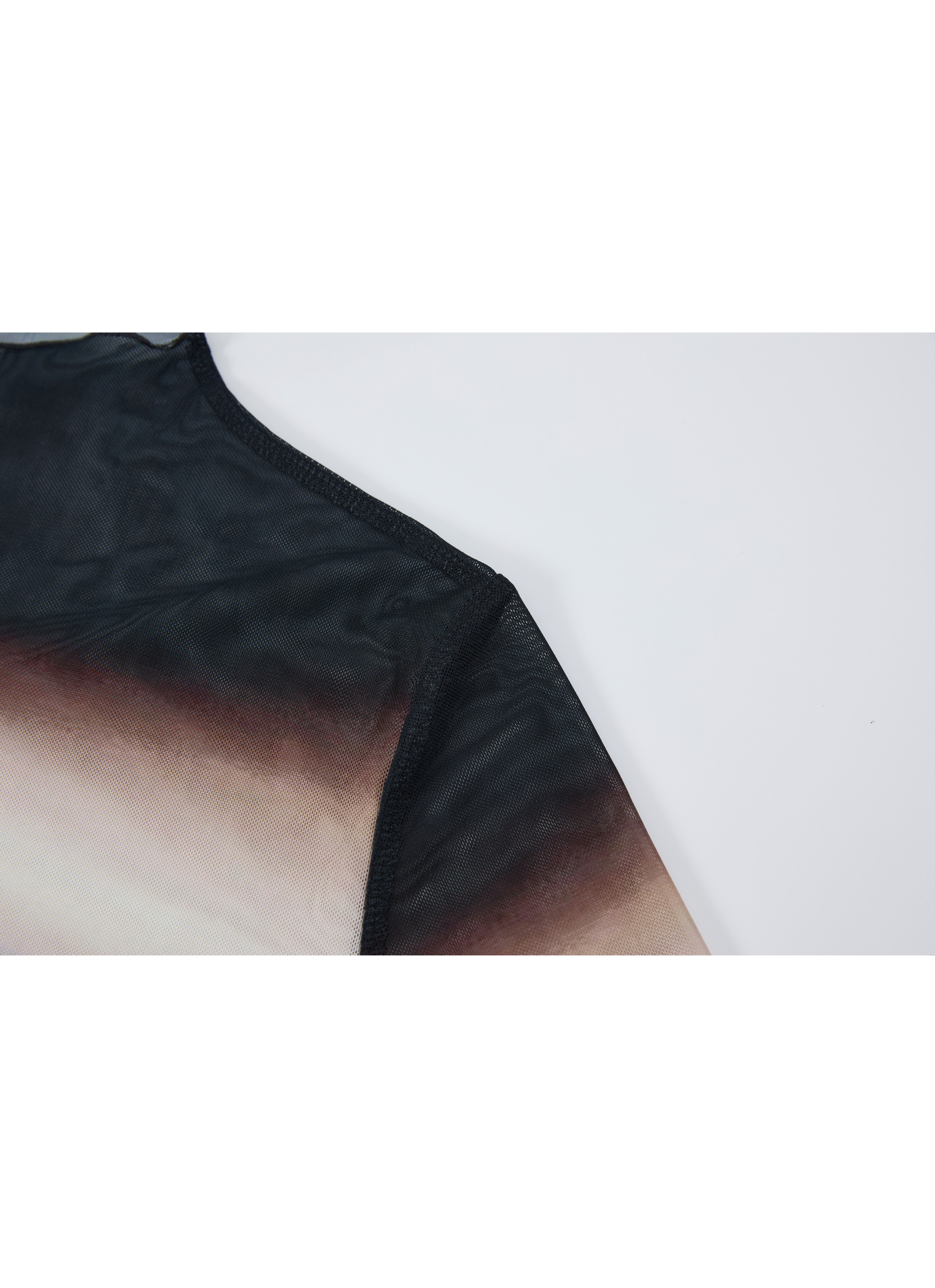 GLOW TIE SHEER TOP