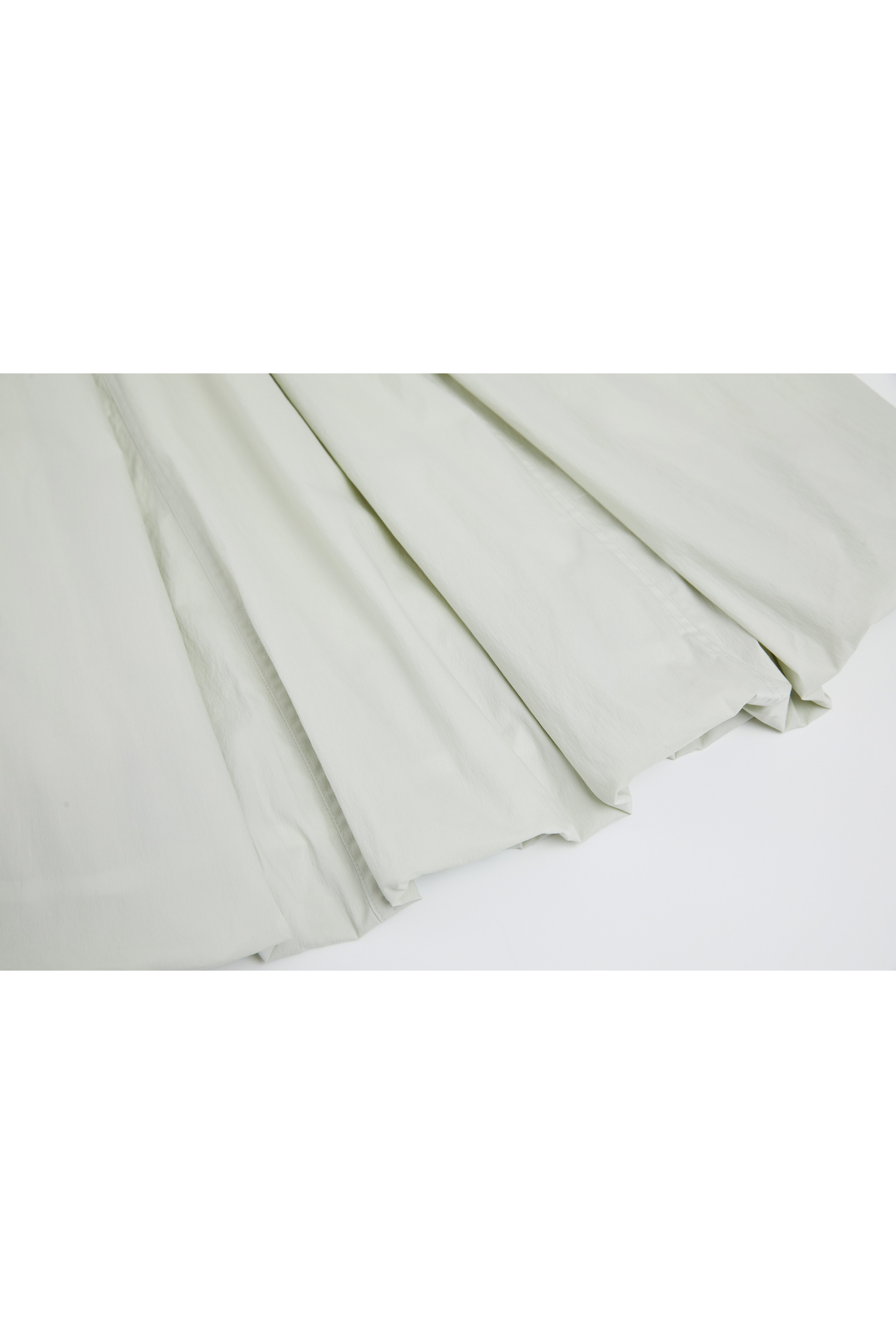 HEM BALLOON PLEAT SKIRT