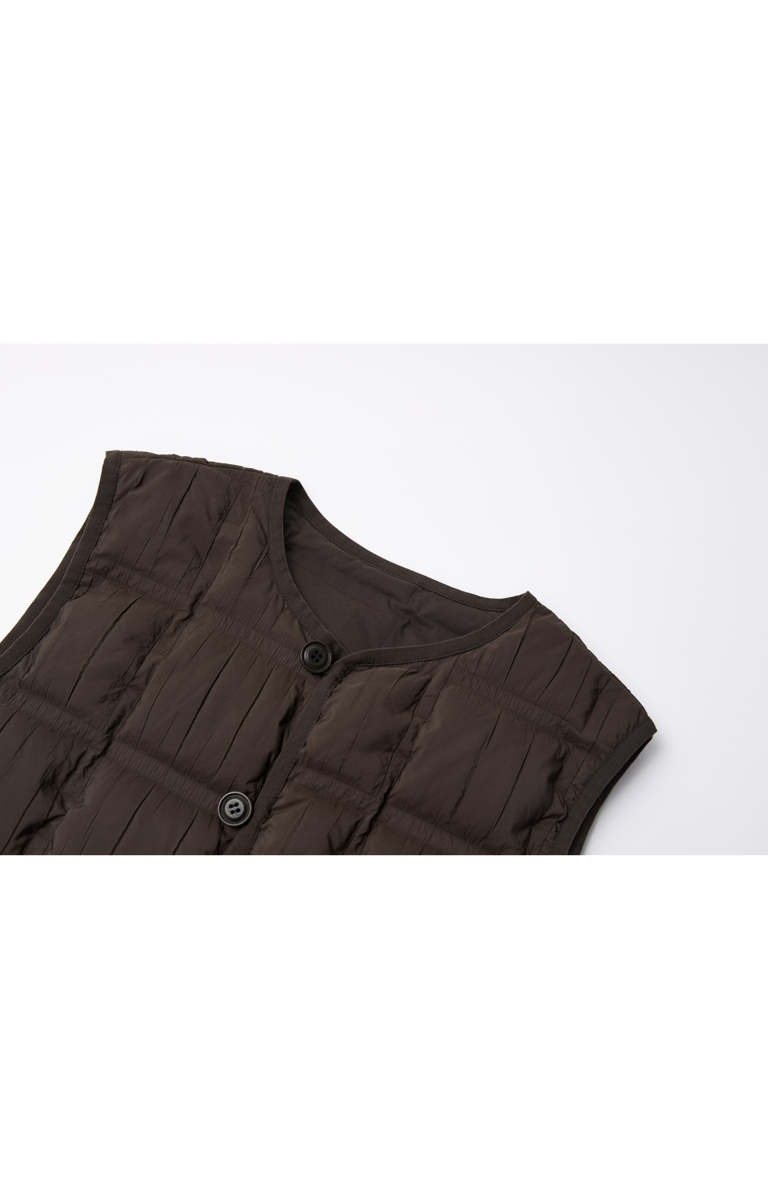 WRINKLE BLOCK DOWN VEST / リンクルブロックダウンベスト