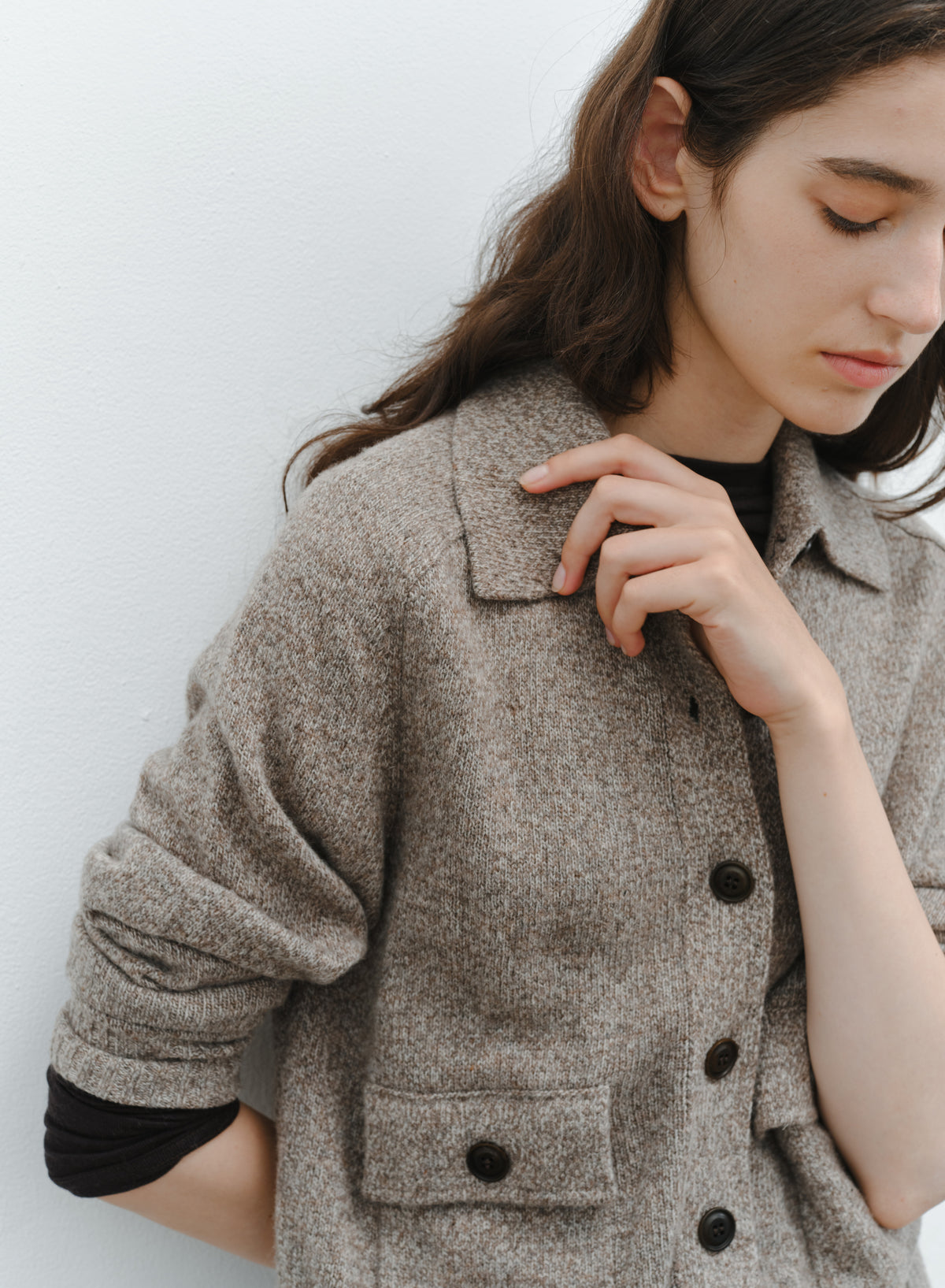 WARM TONE KNIT CARDIGAN