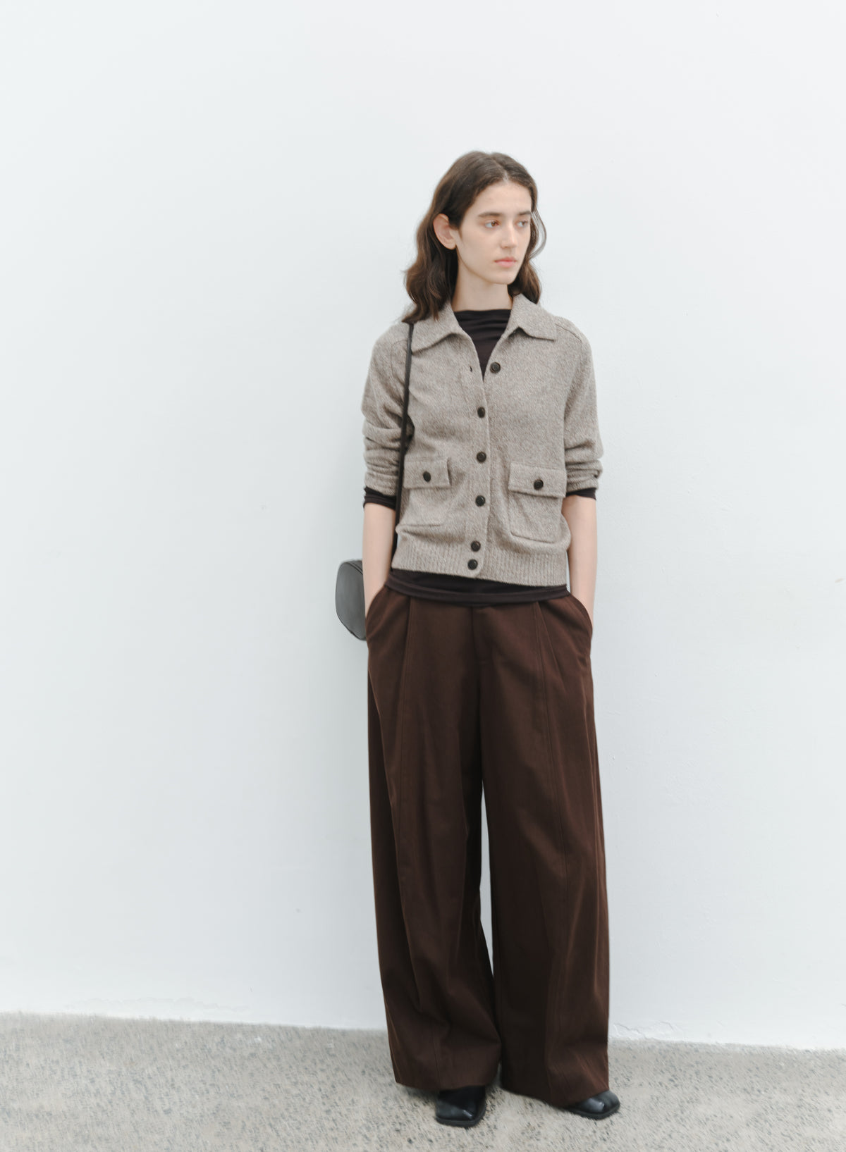 WARM TONE KNIT CARDIGAN