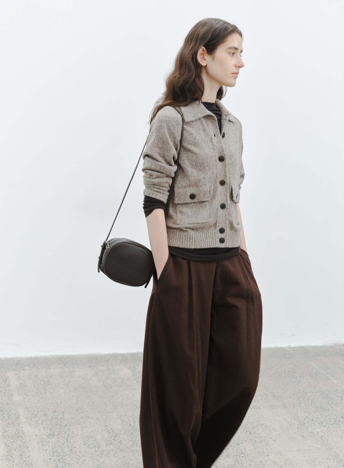 WARM TONE KNIT CARDIGAN