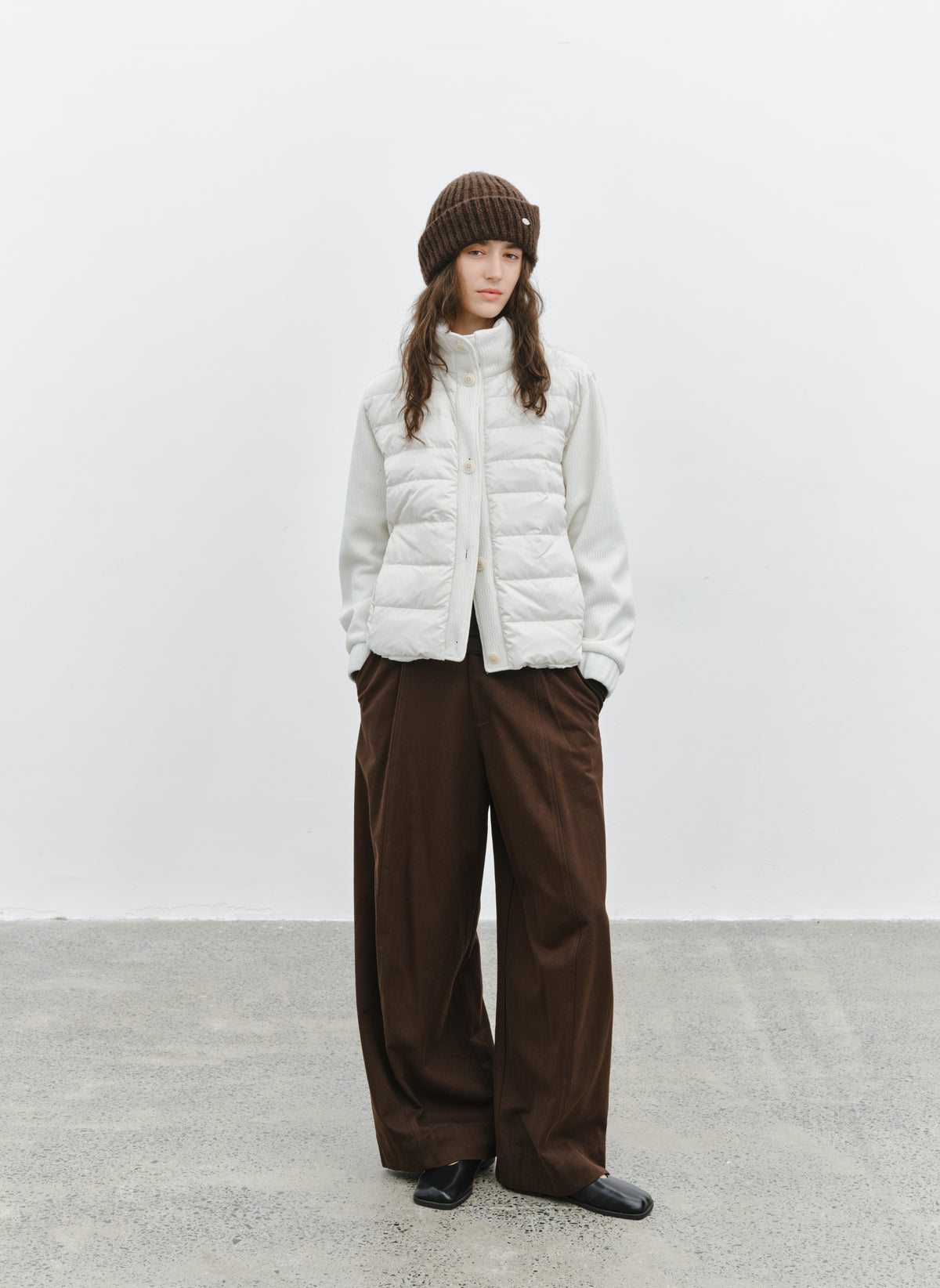 DEEP TUCK WIDE PANTS