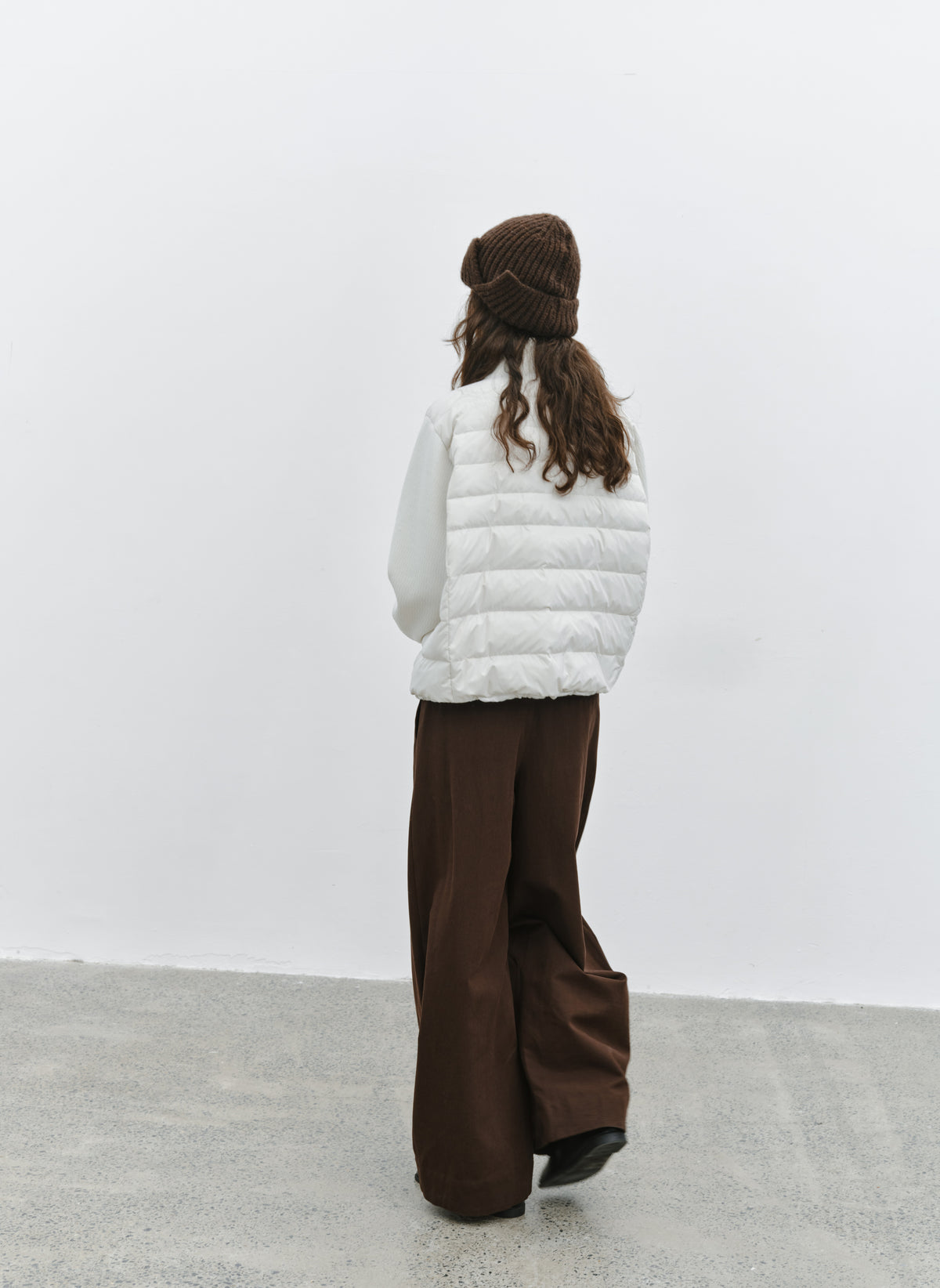 DEEP TUCK WIDE PANTS