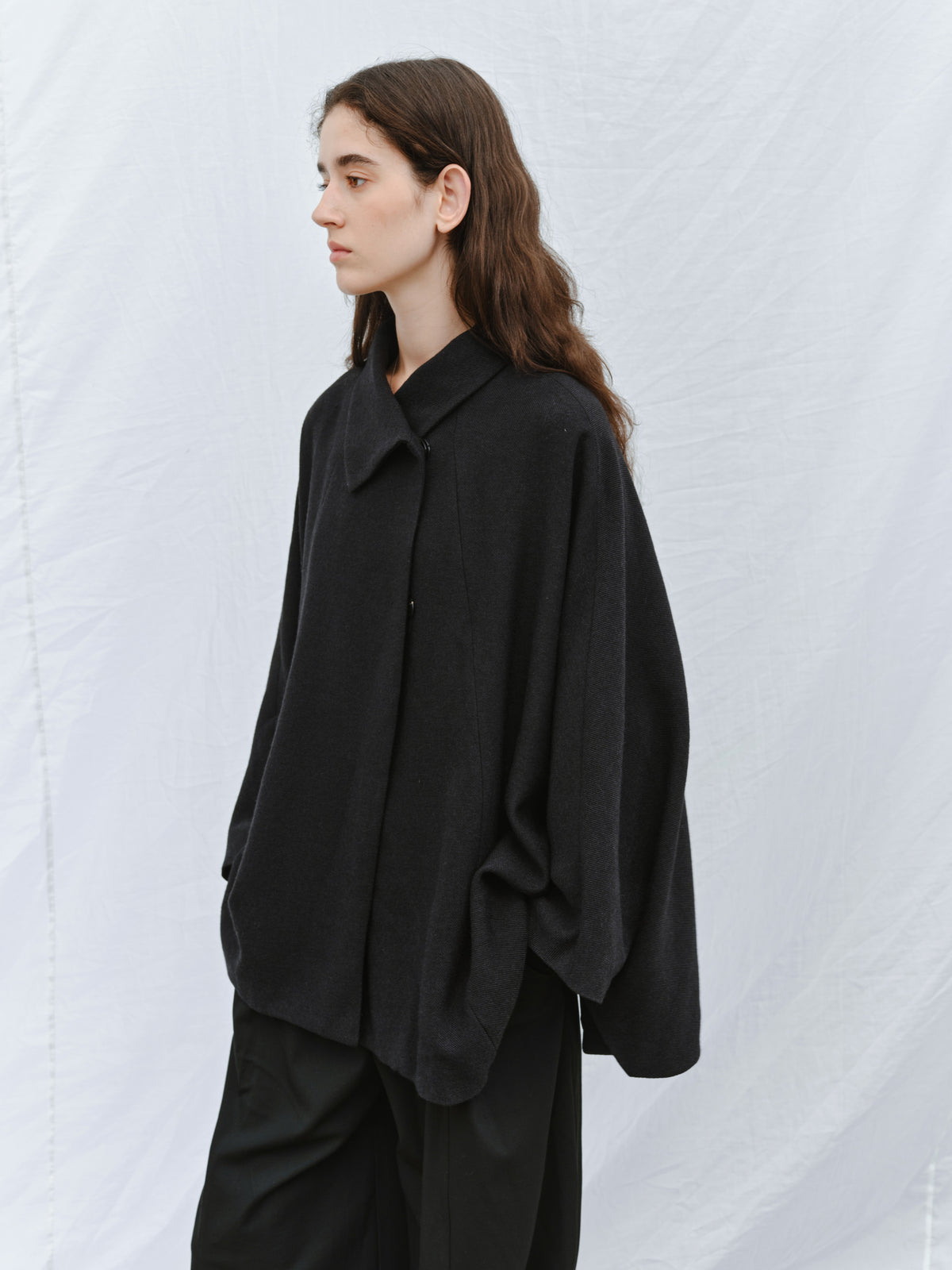CLASSIC CAPE FLARE COAT