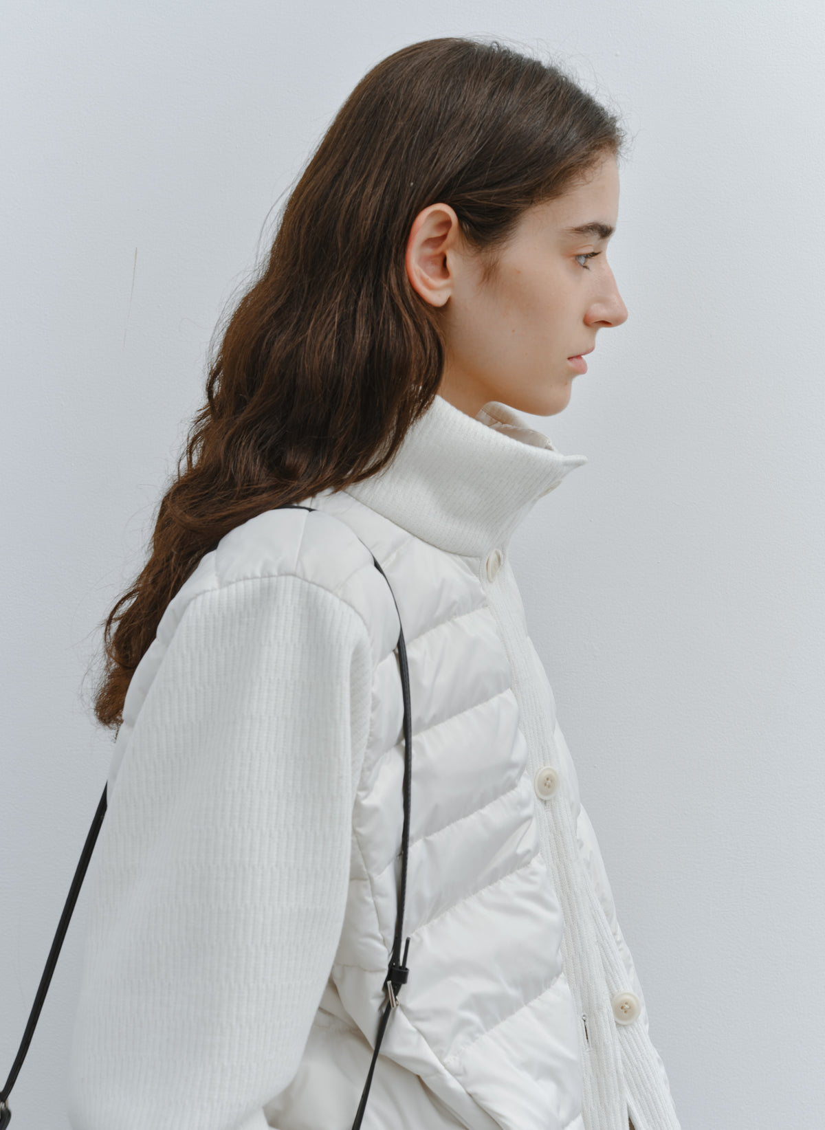 KNIT DOCKING DOWN JACKET
