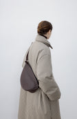Retro Diamond Plaid Down Mid-Length Coat