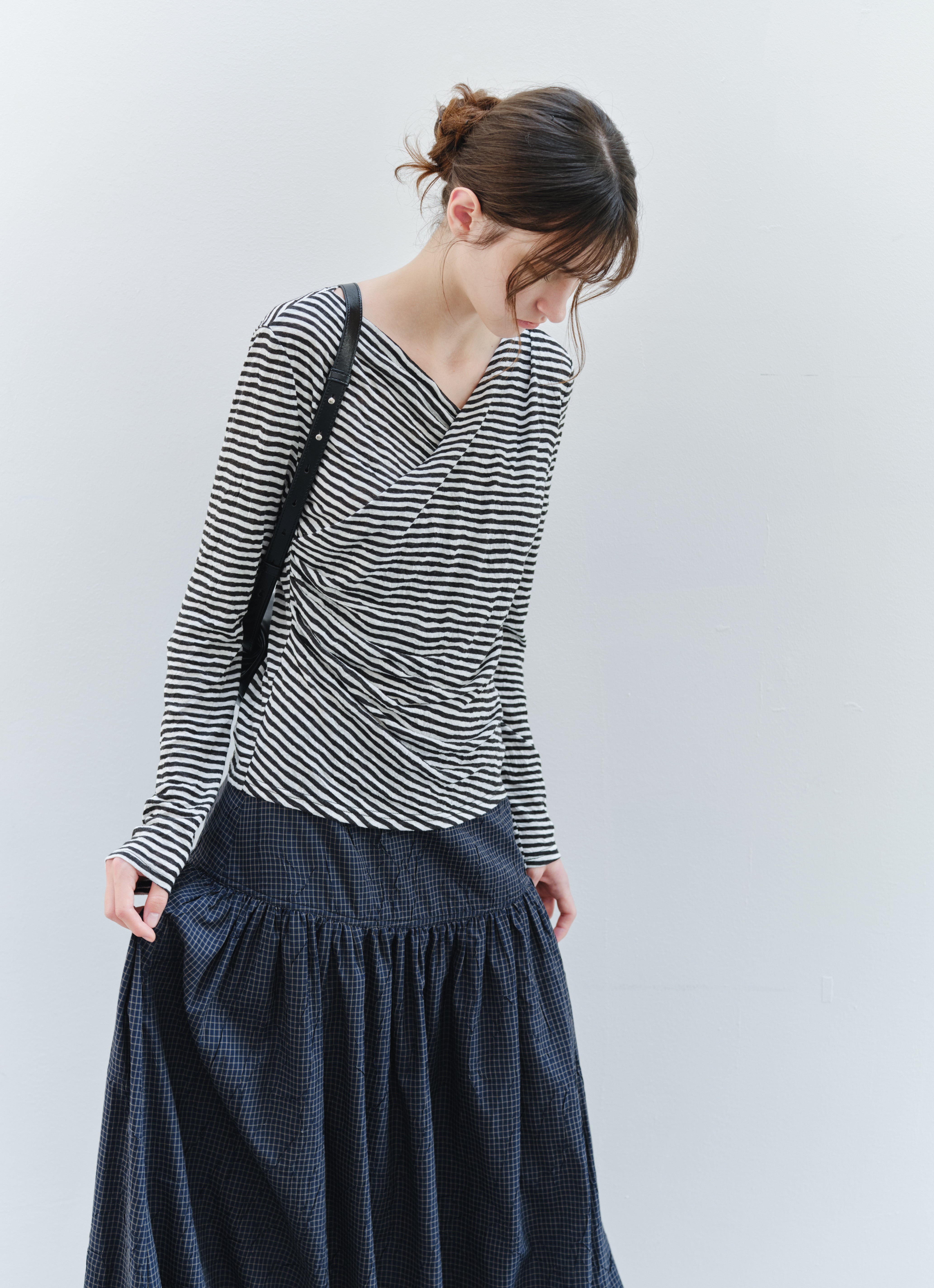 CACHECOEUR FIT STRIPE TOP