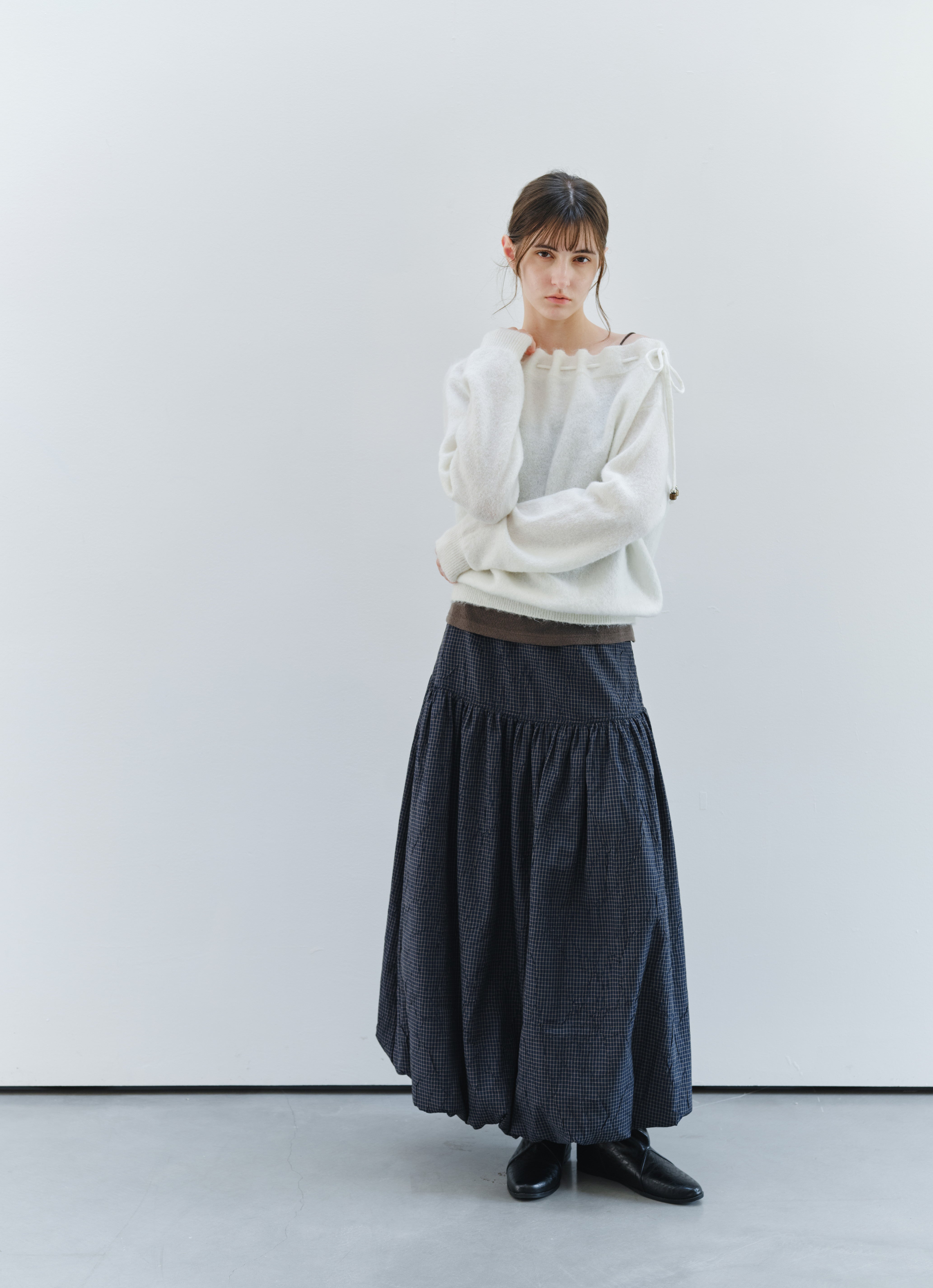 2WAY STRING POUCH SWEATER