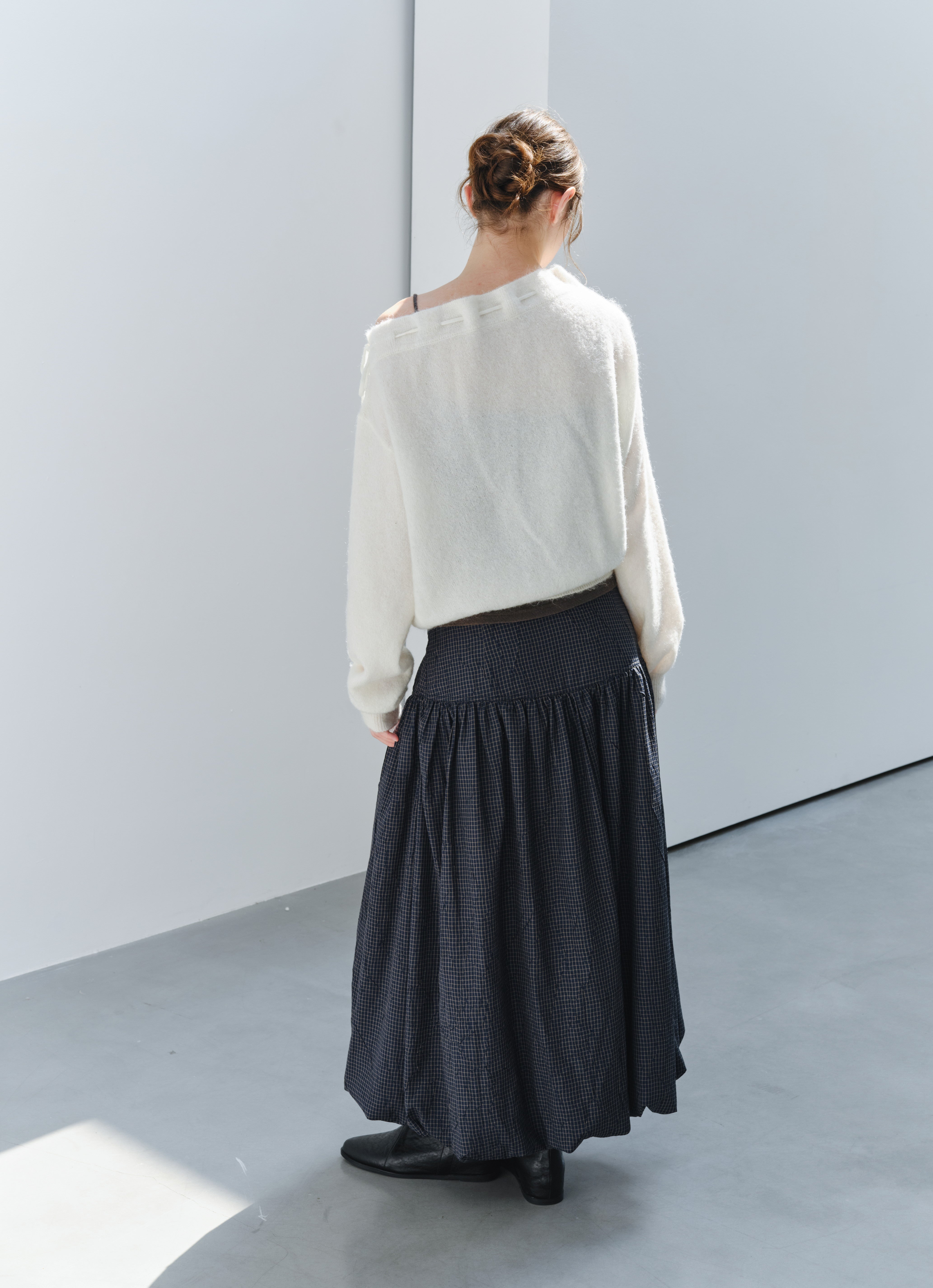 2WAY STRING POUCH SWEATER