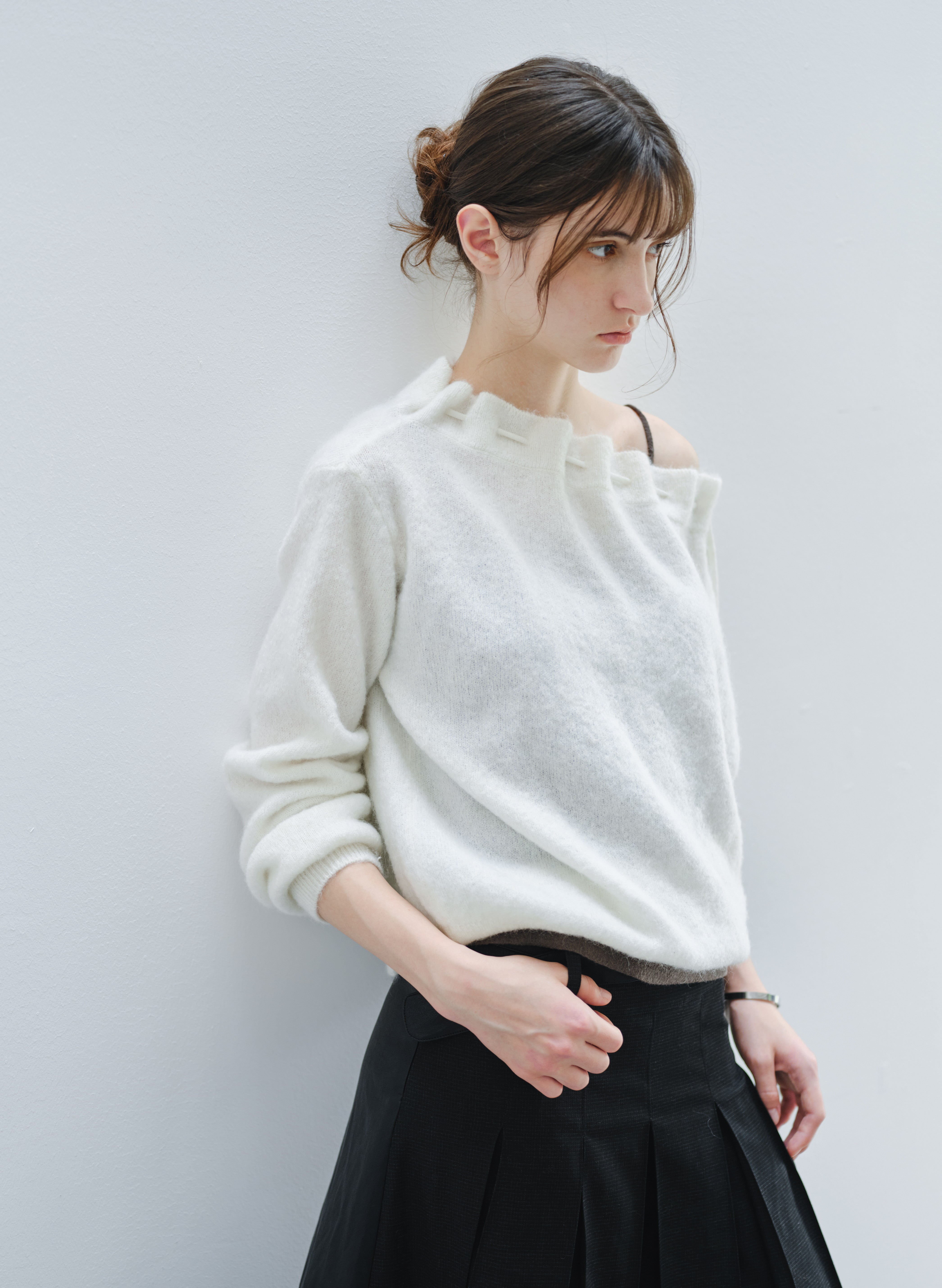 2WAY STRING POUCH SWEATER