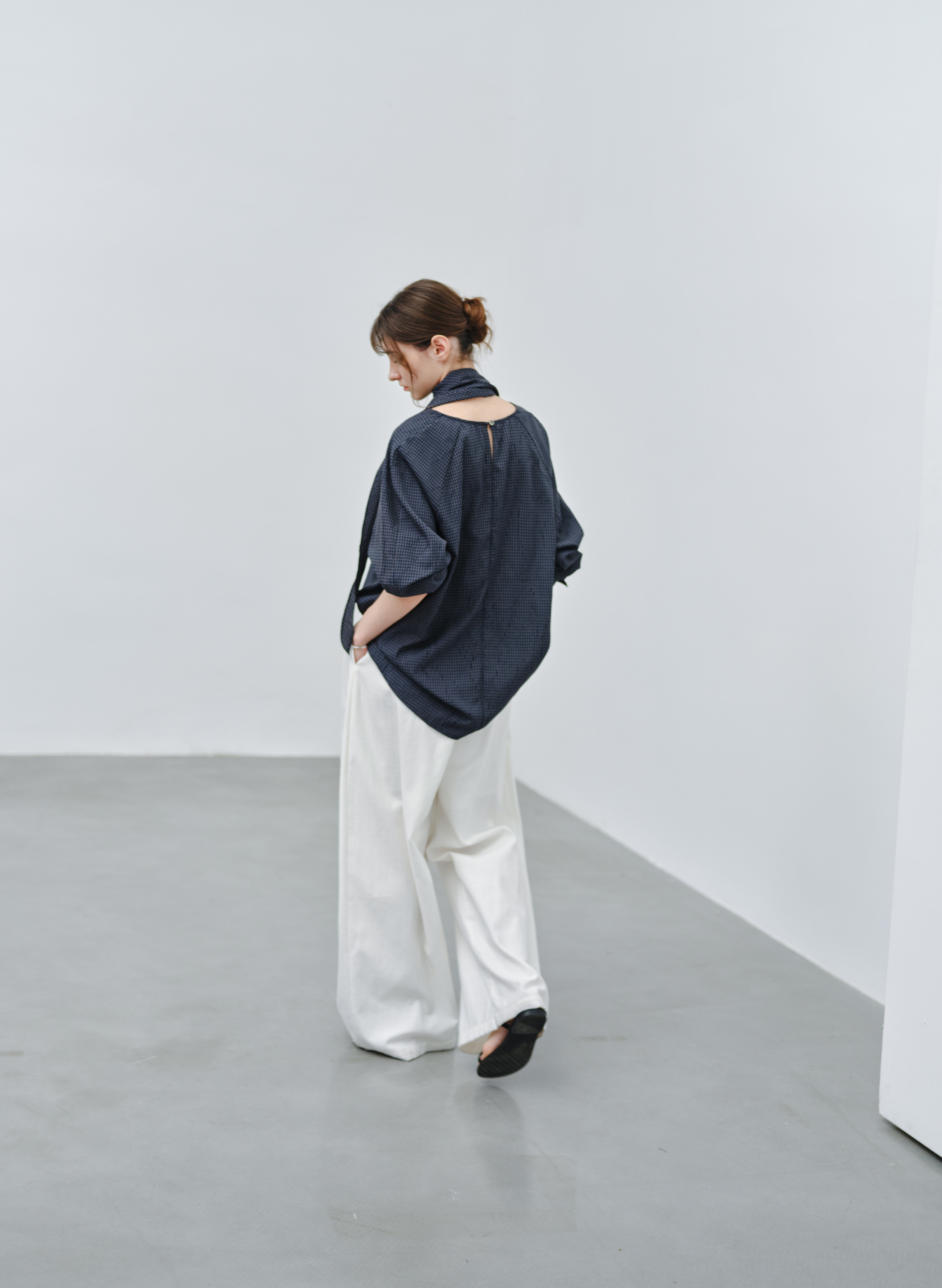 DAMAGE LINE WIDE PANTS