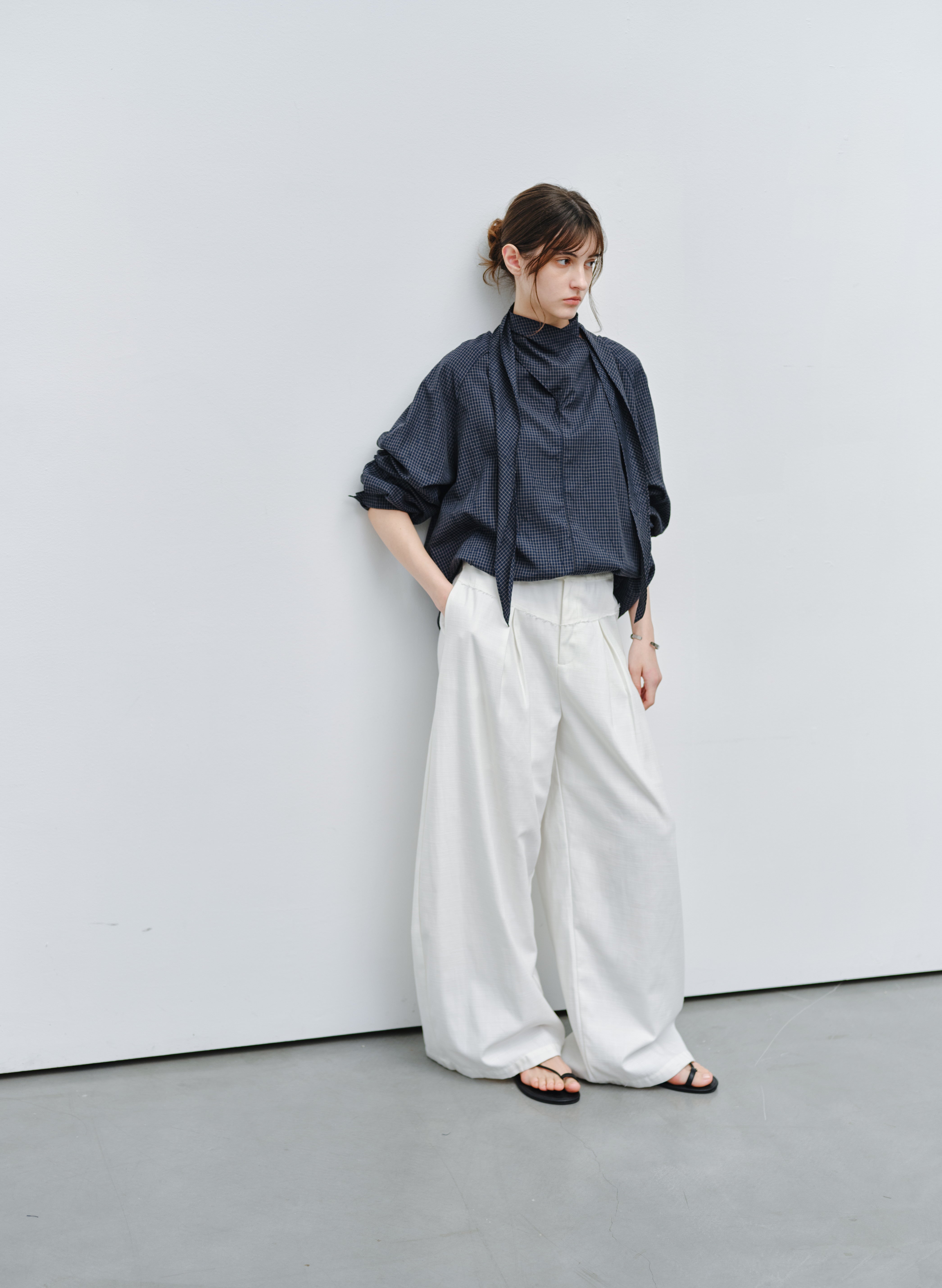 DAMAGE LINE WIDE PANTS