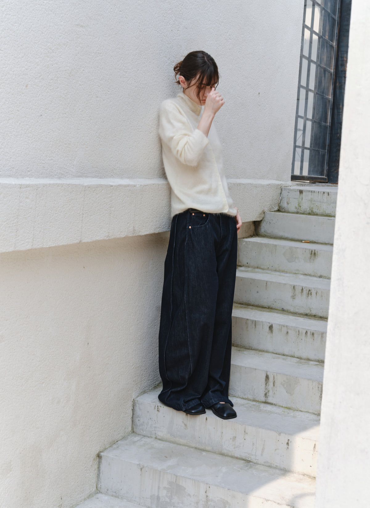 MULTI BUTTON WOOL CARDIGAN