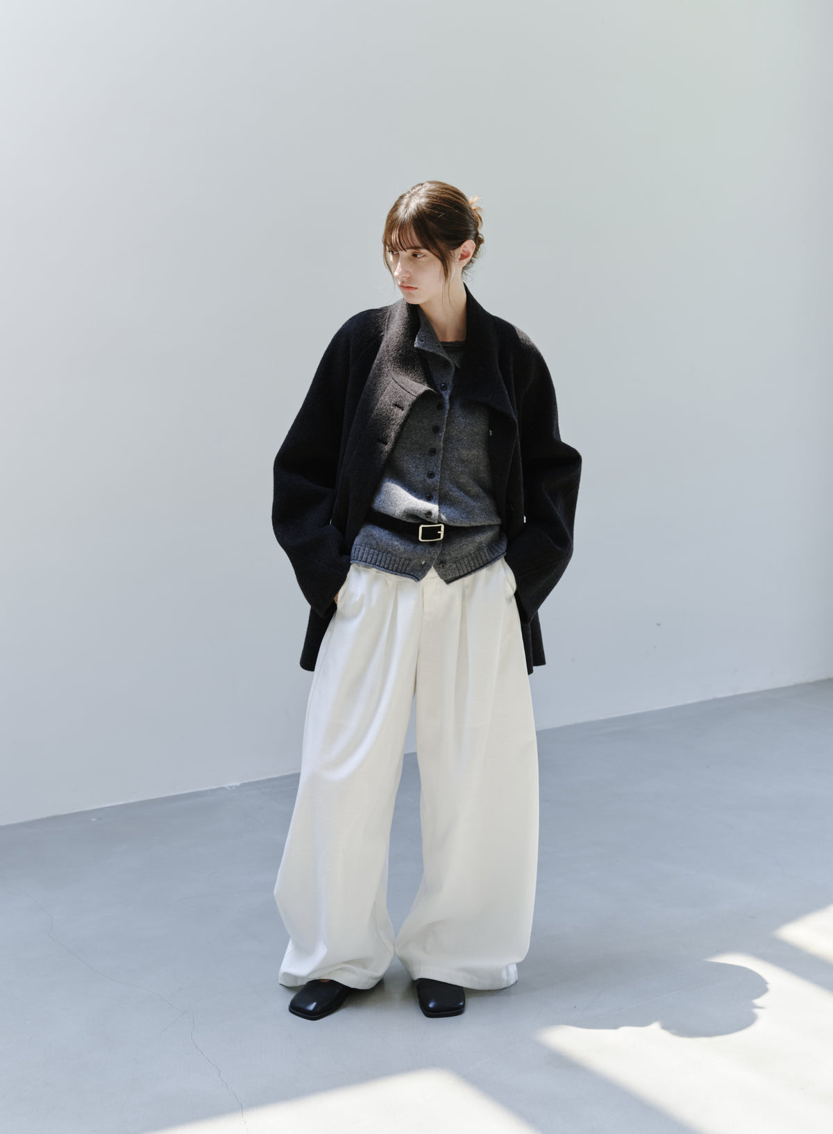 DAMAGE LINE WIDE PANTS