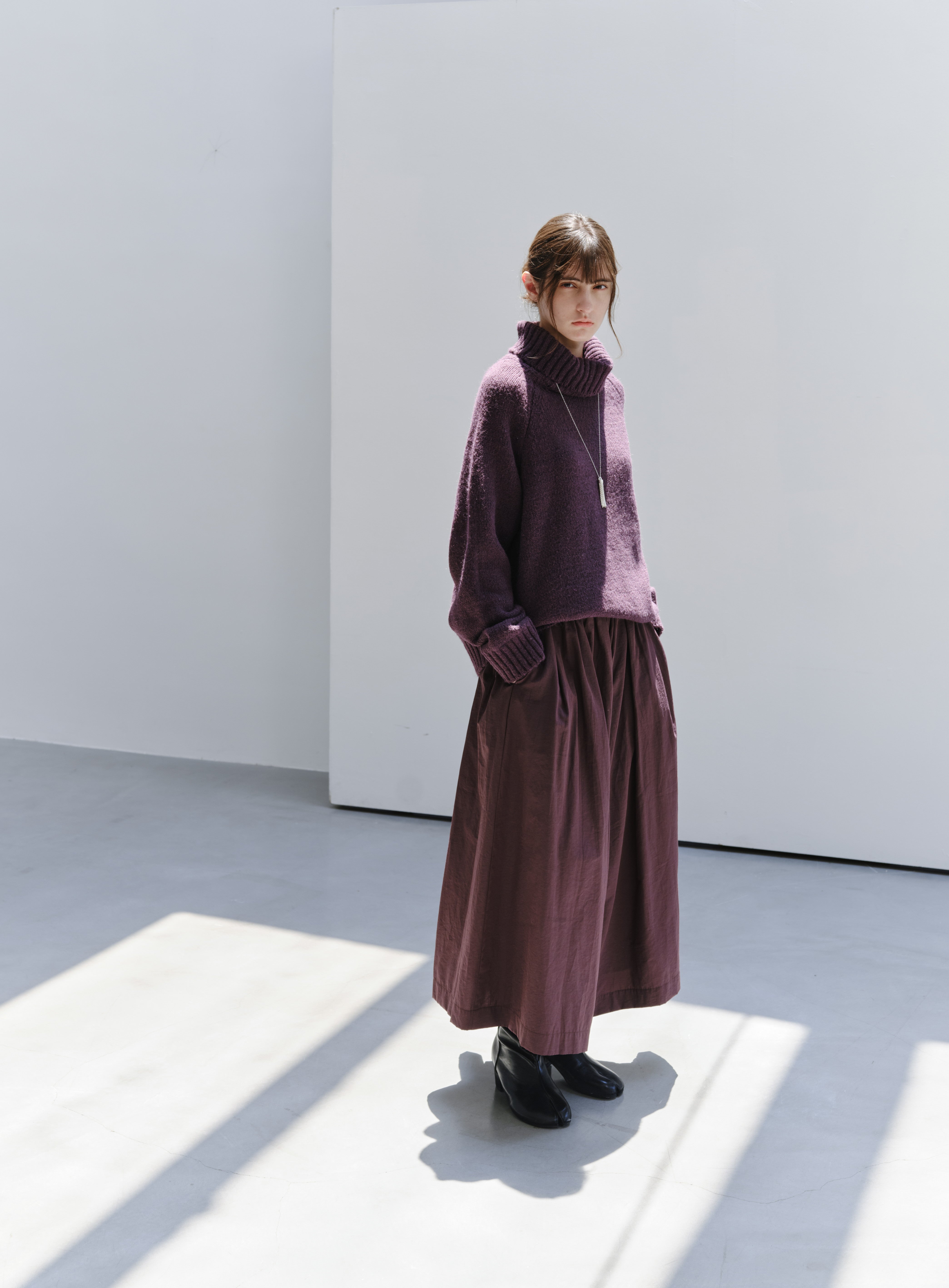 MATTE TEXTURE WIDE CULOTTES