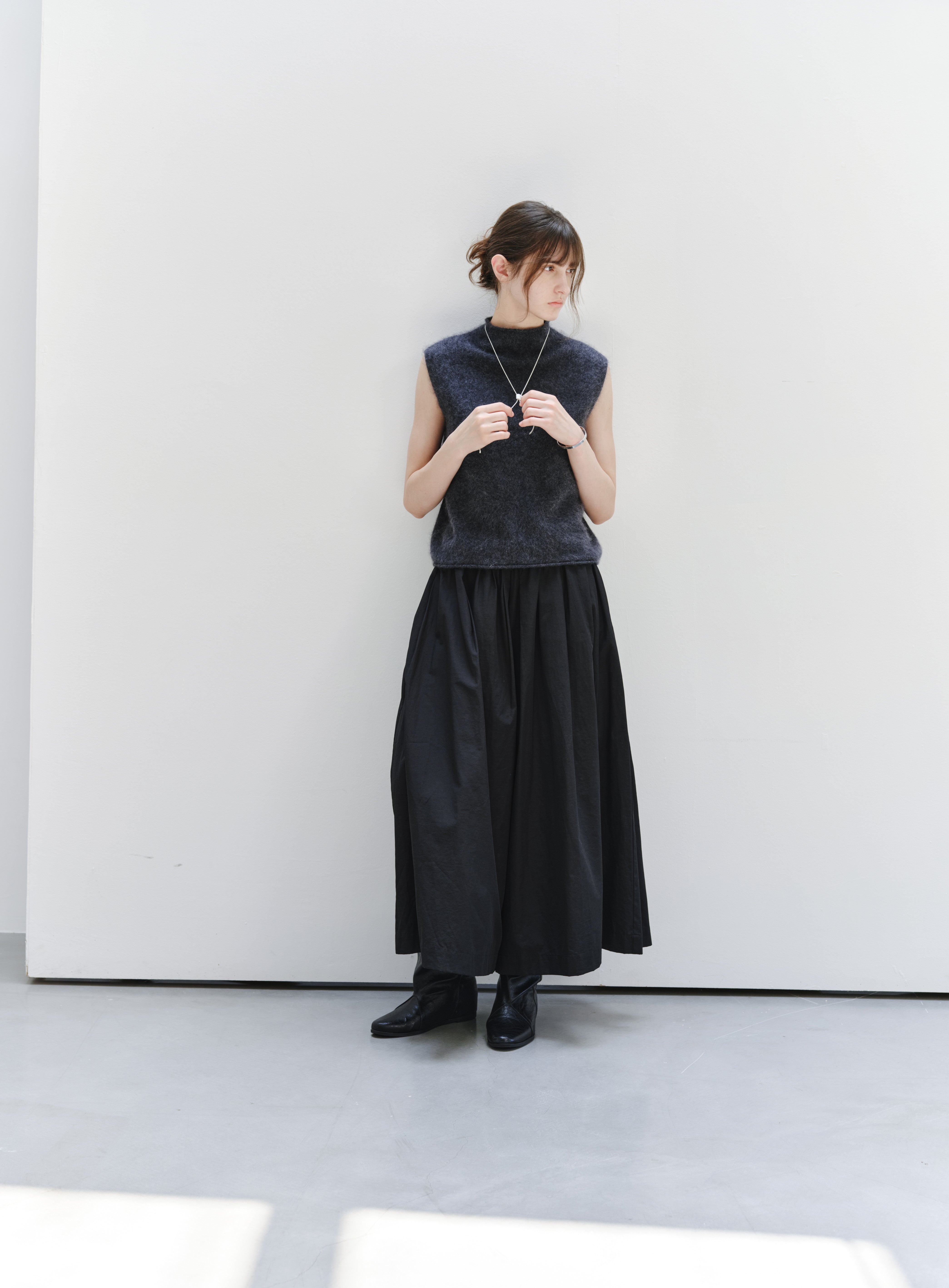 MATTE TEXTURE WIDE CULOTTES
