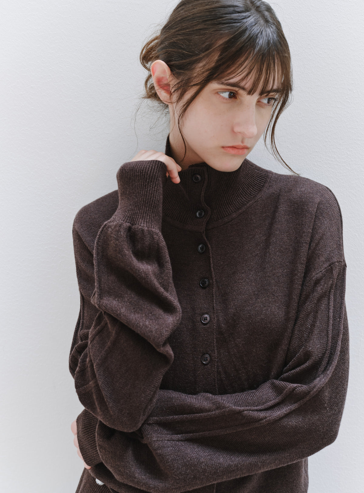 MULTI BUTTON KNIT CARDIGAN