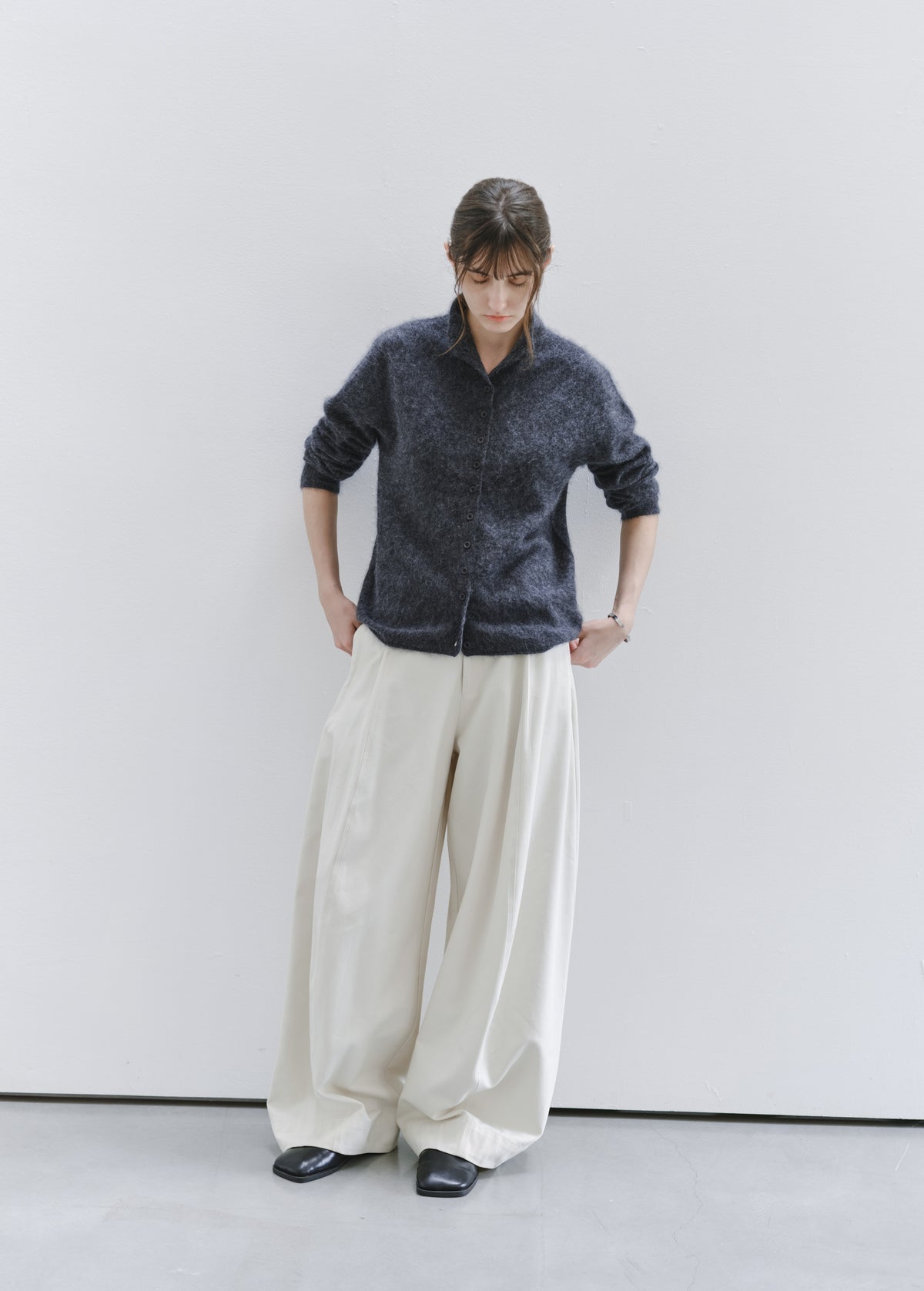 MULTI BUTTON WOOL CARDIGAN