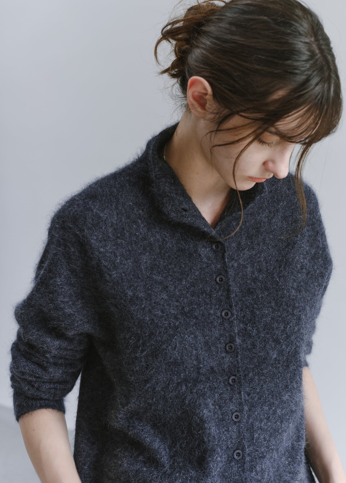 MULTI BUTTON WOOL CARDIGAN