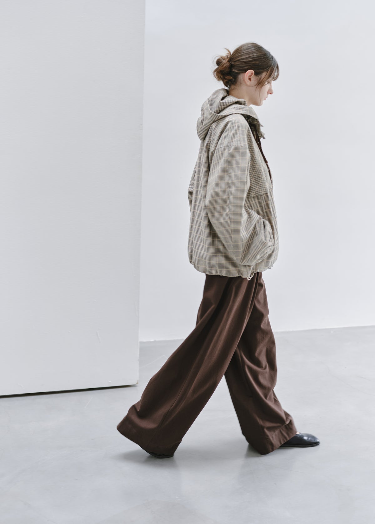 DEEP TUCK WIDE PANTS
