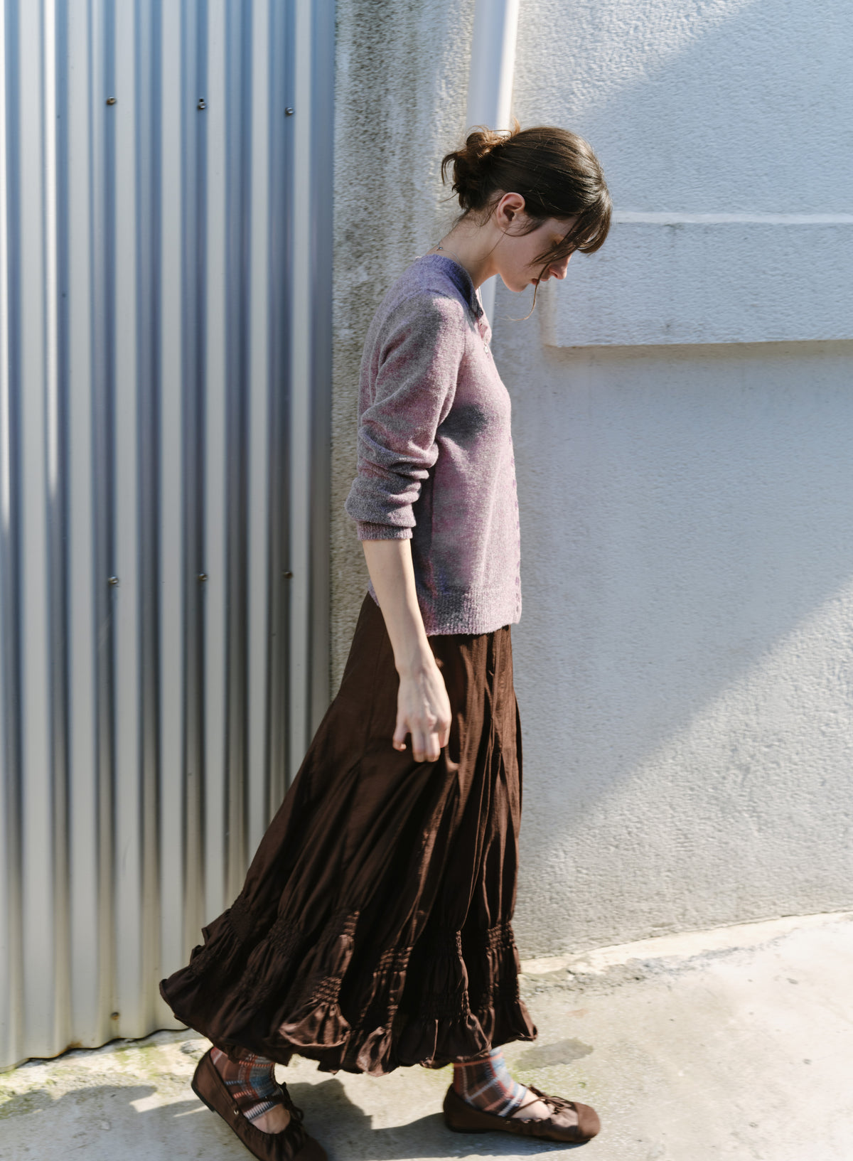 MULTI BUTTON COLOR SWEATER