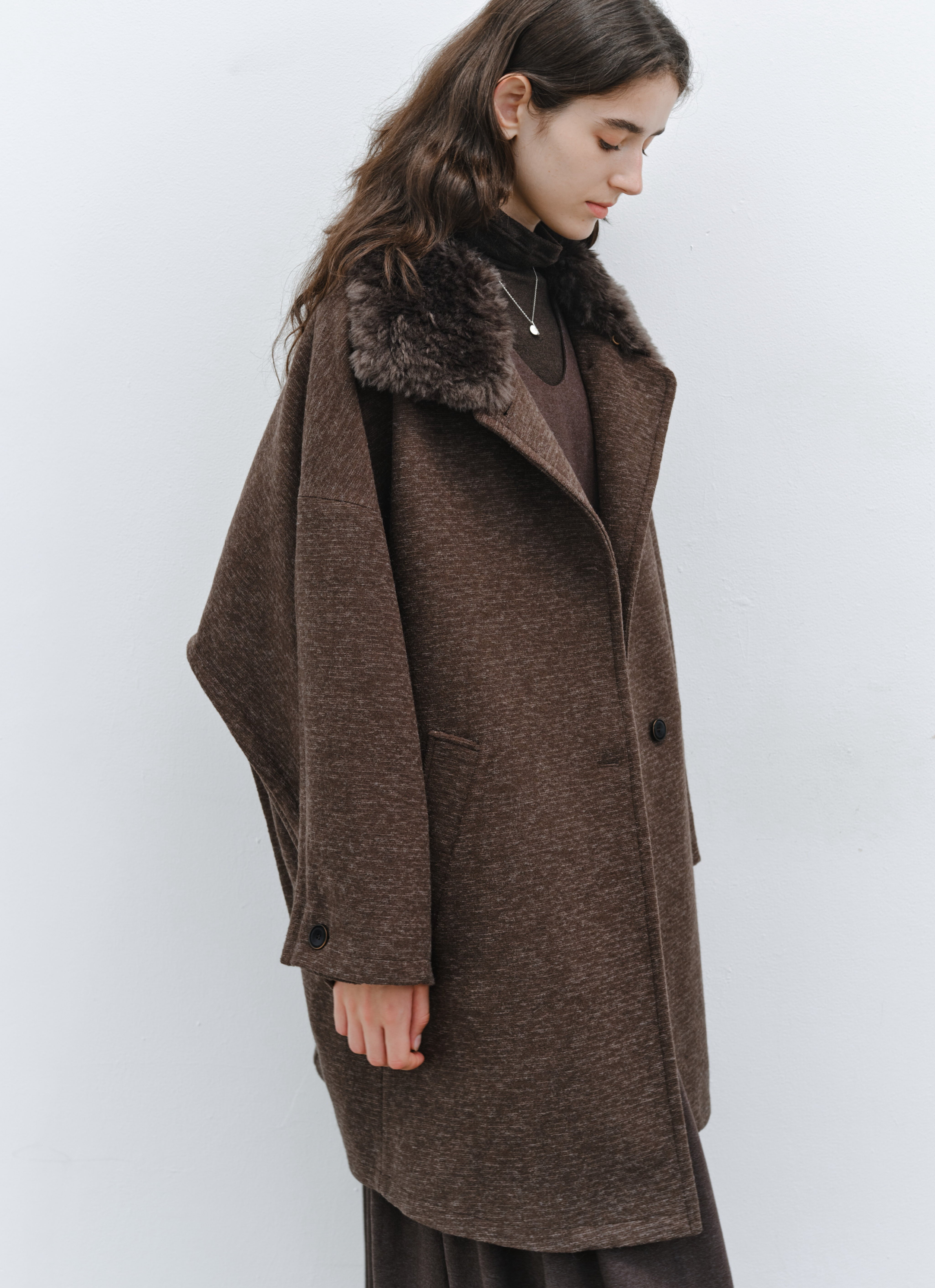 【新品】TAGEECHITA JAPAN フェザーウールミドルコート ホームページ