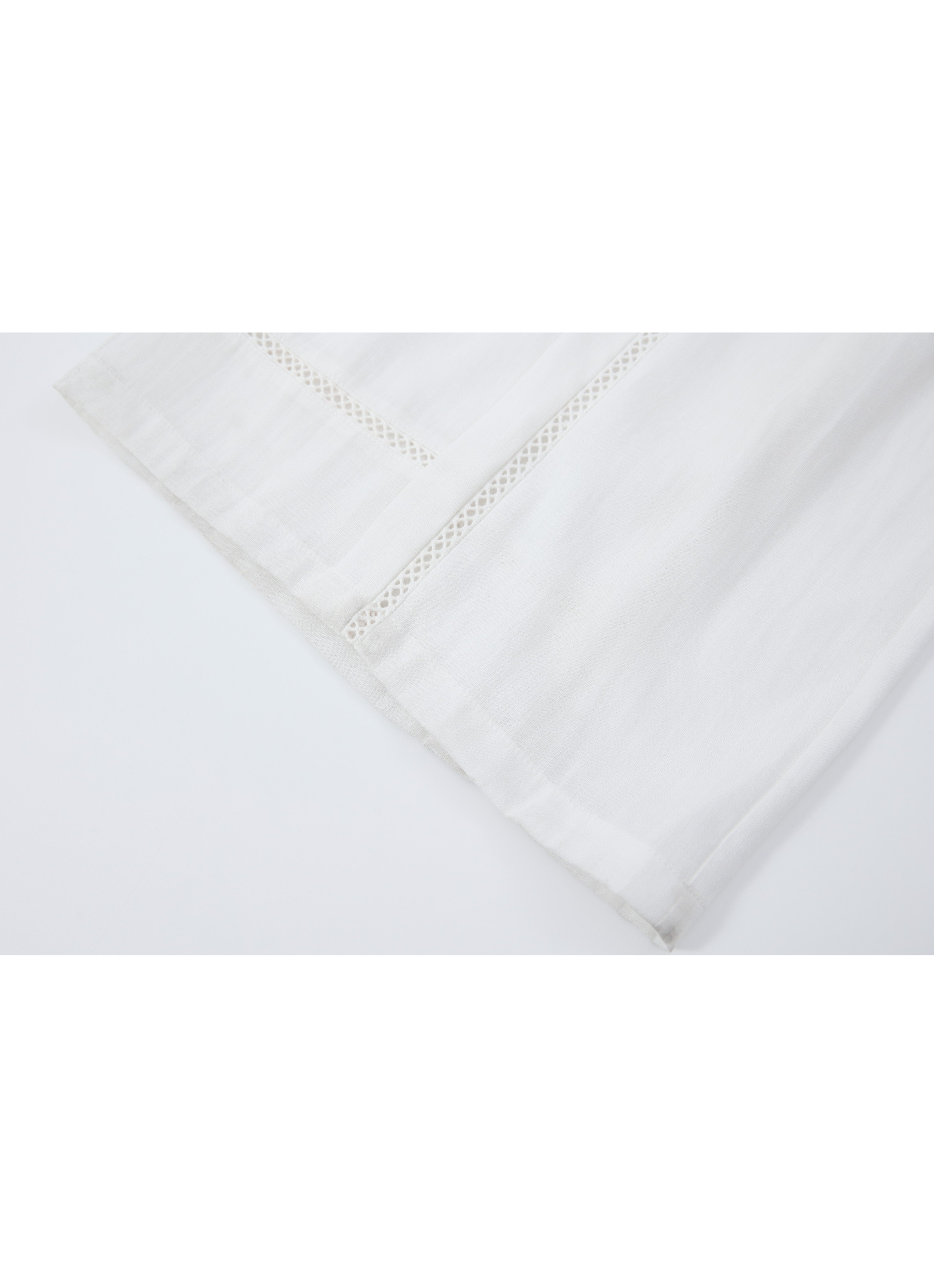 CROCHET LINE WIDE PANTS