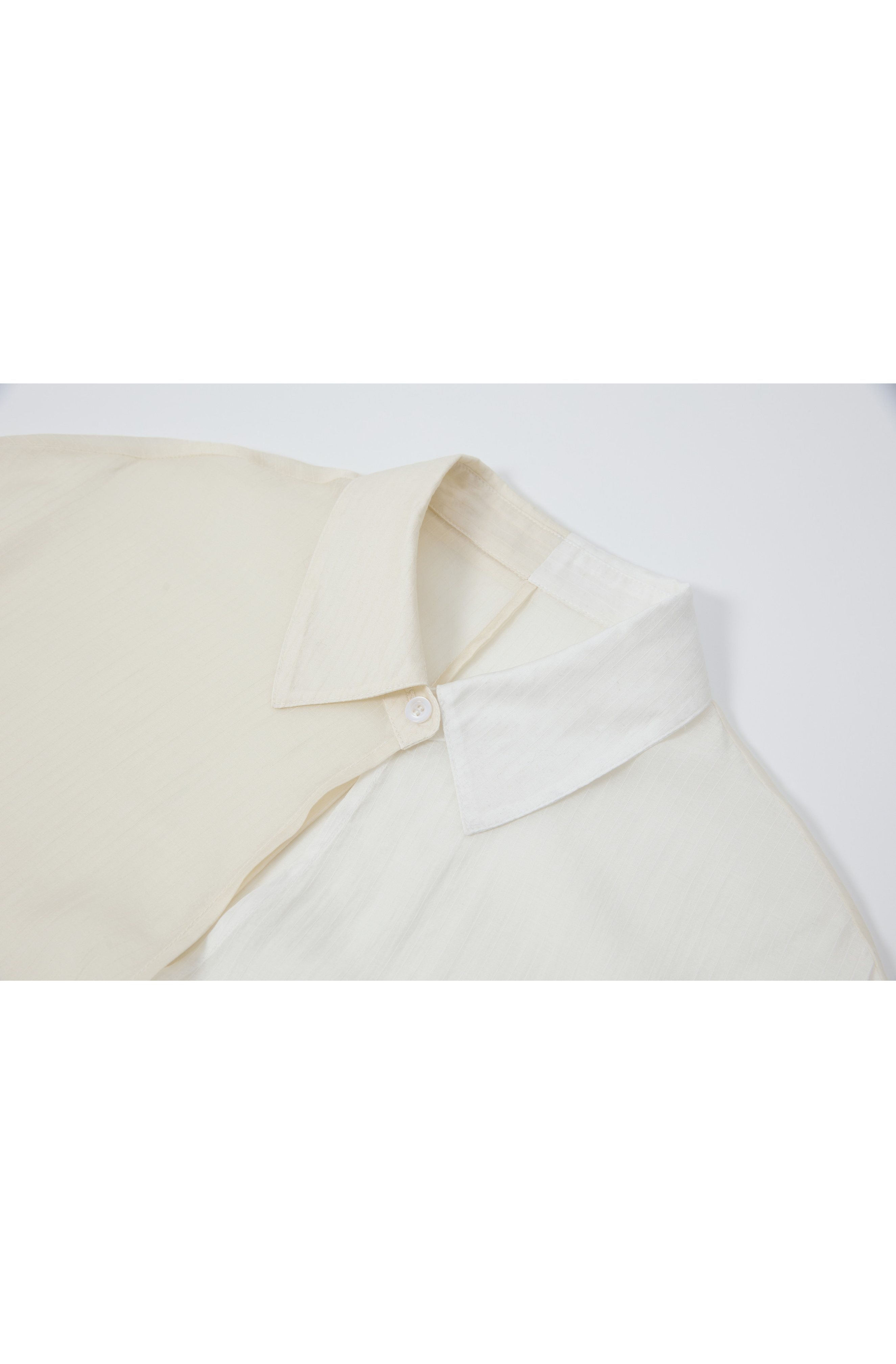 AQUA TONE STRING SHIRT / アクアトーンストリングシャツ
