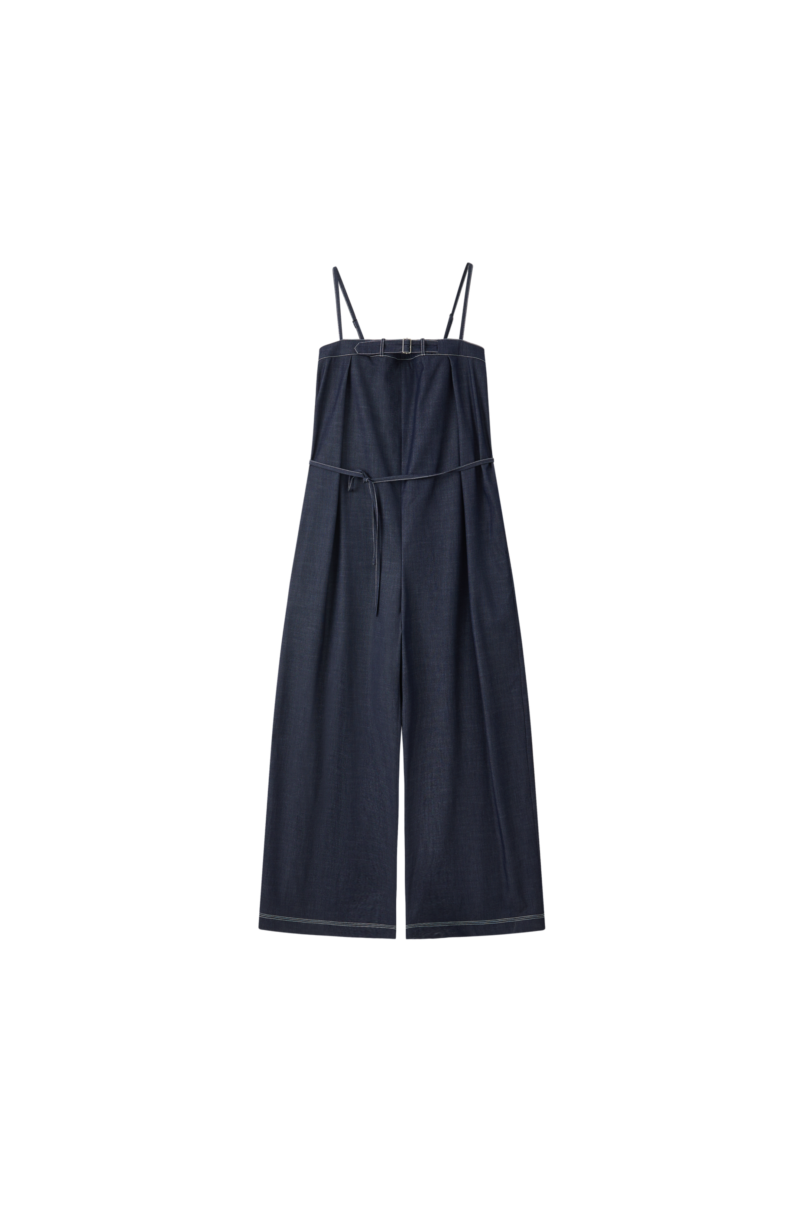 AIRY STITCH DENIM OVERALLS / 에어리 스티치 데님 오버롤