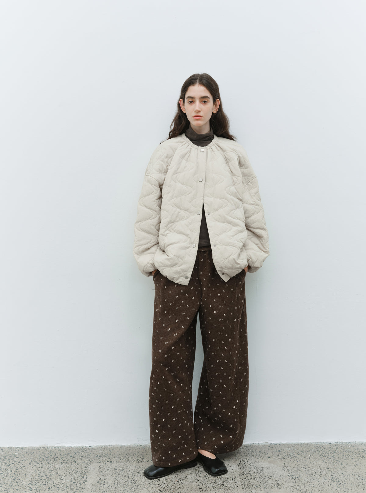 WATER WAVE QUILTING BLOUSON