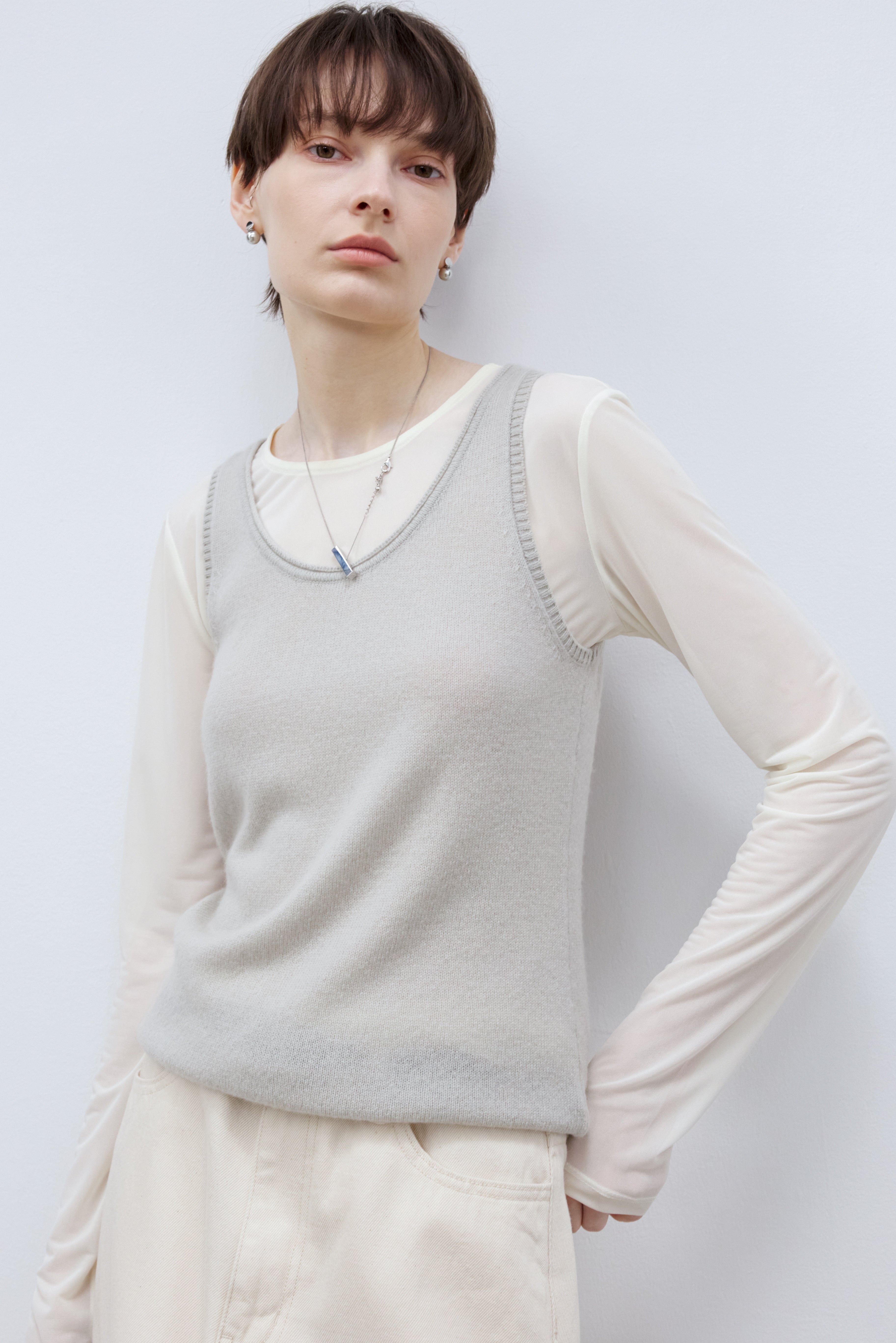 SOFT WOOL TANK VEST