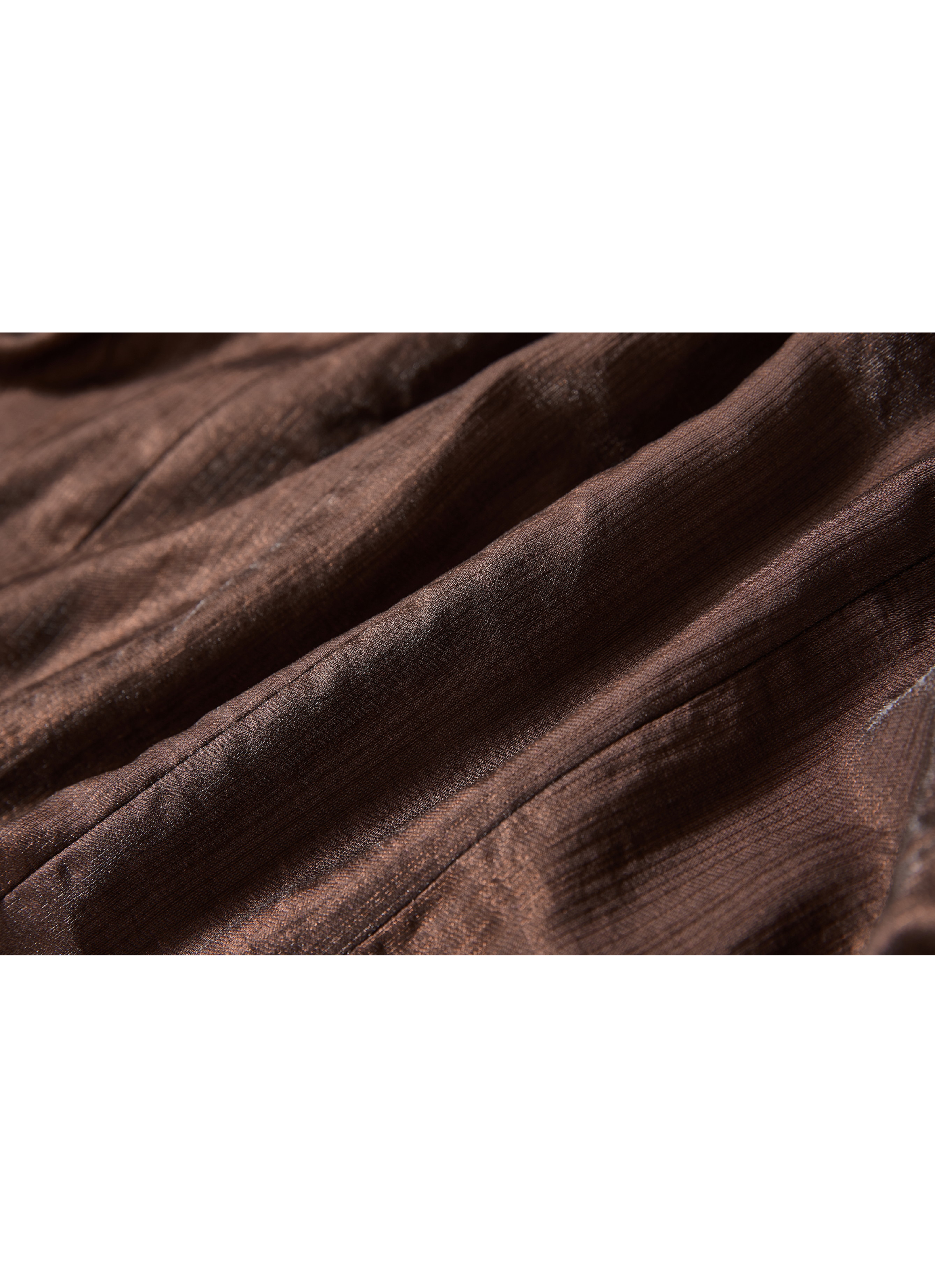 GATHER RUFFLE DESIGN SKIRT