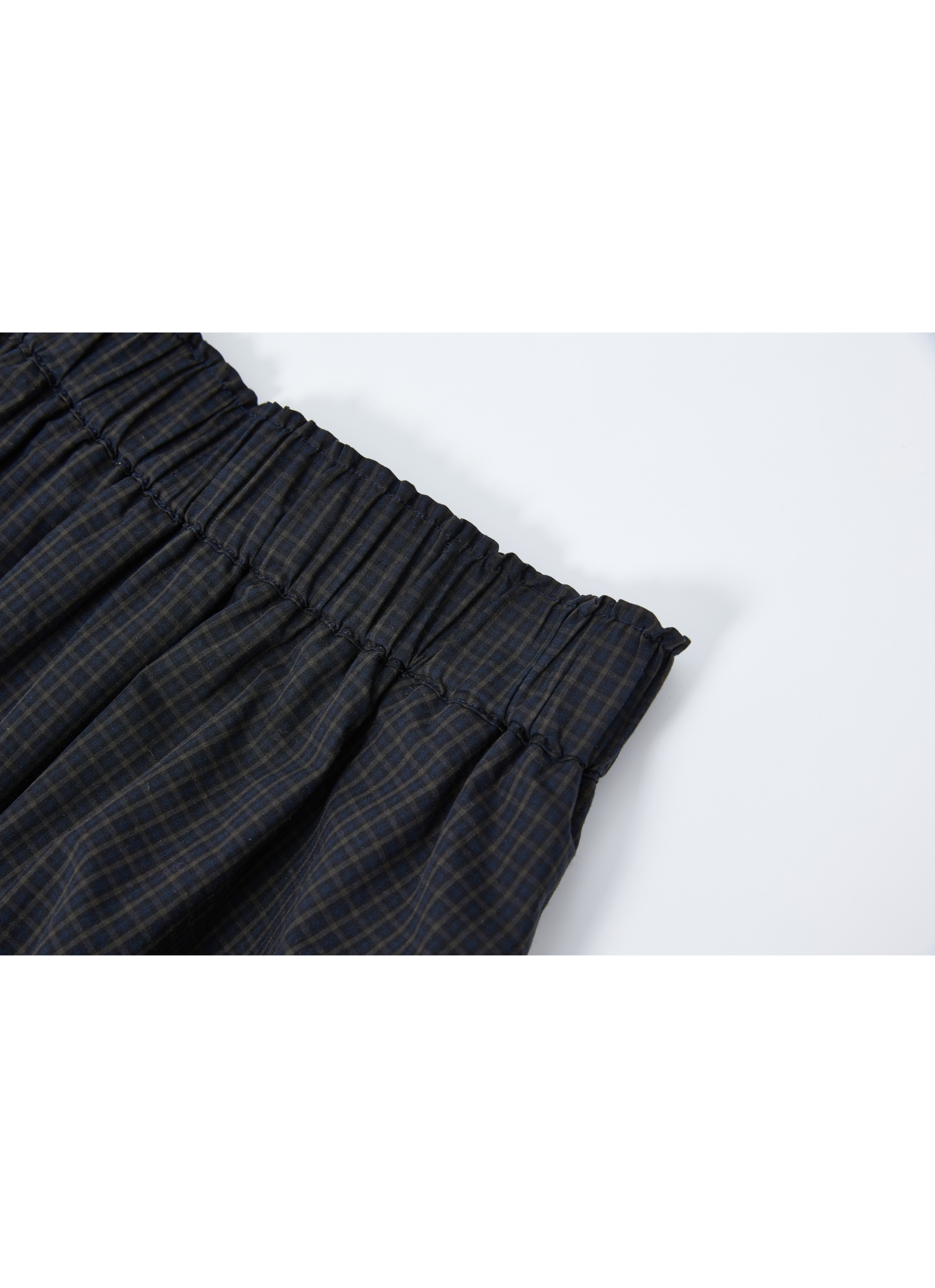 GATHERED HEM BALLOON SKIRT
