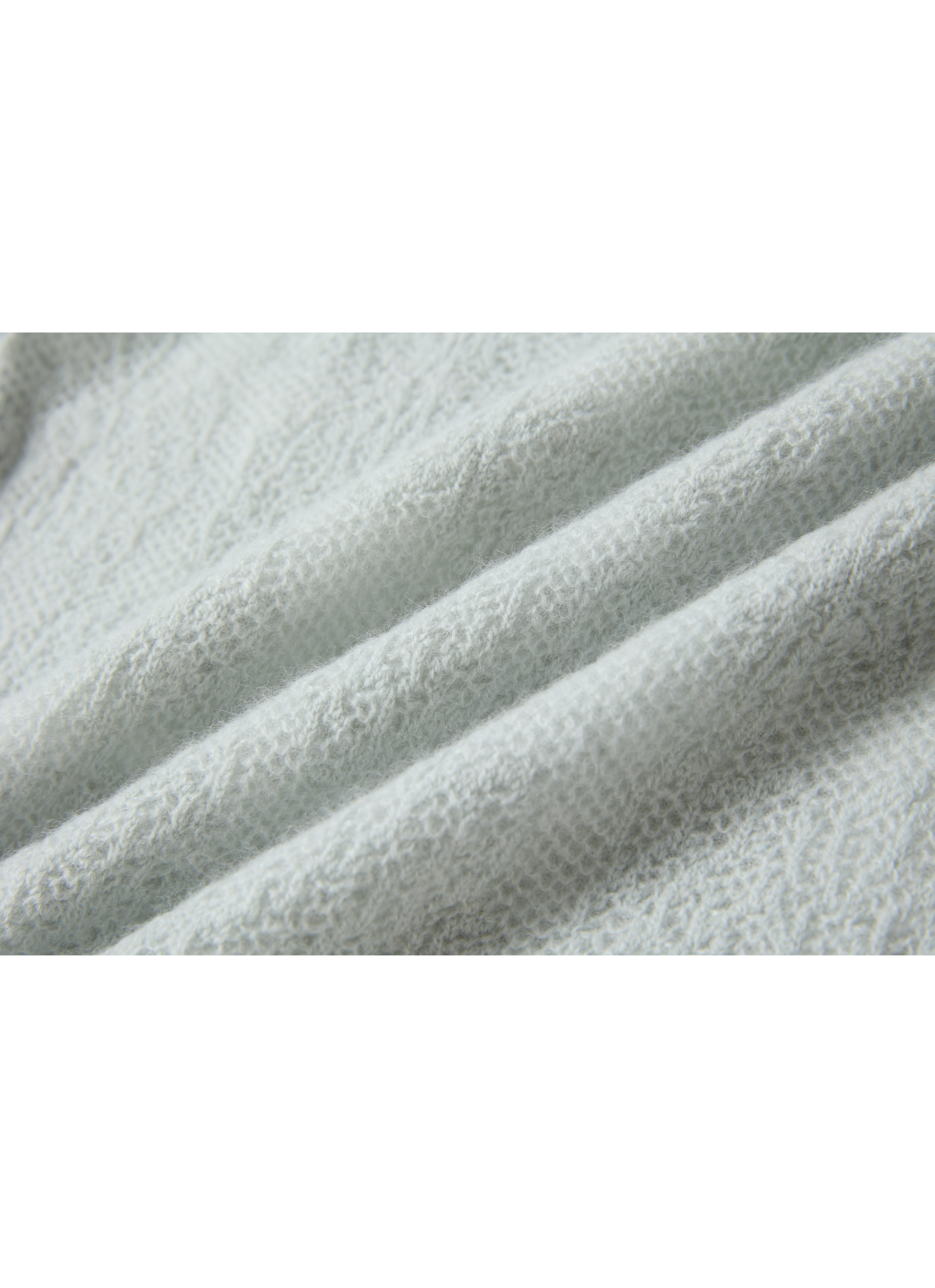 SHEER JACQUARD WOOL SWEATER