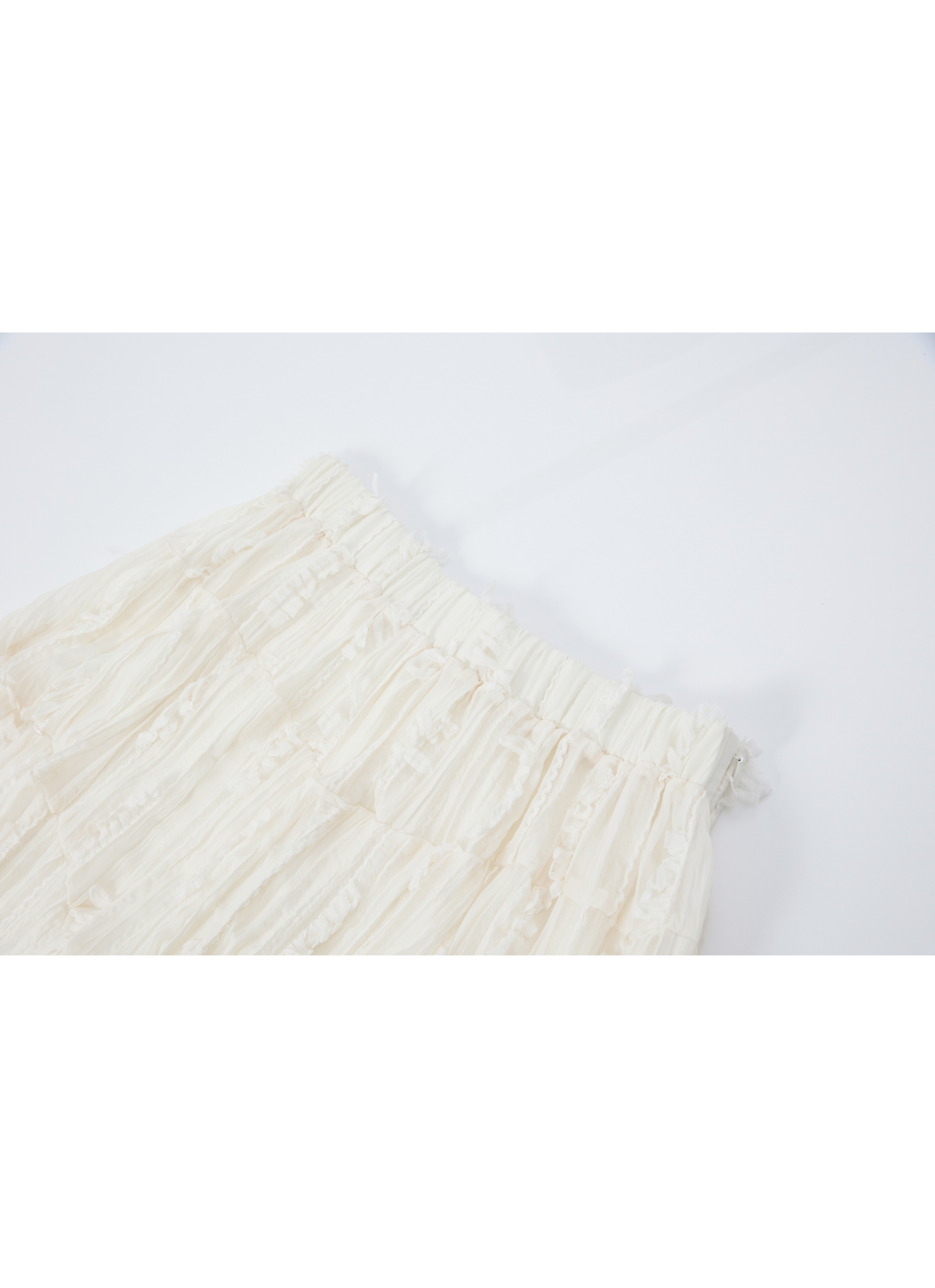 FEATHER TOUCH DESIGN SKIRT