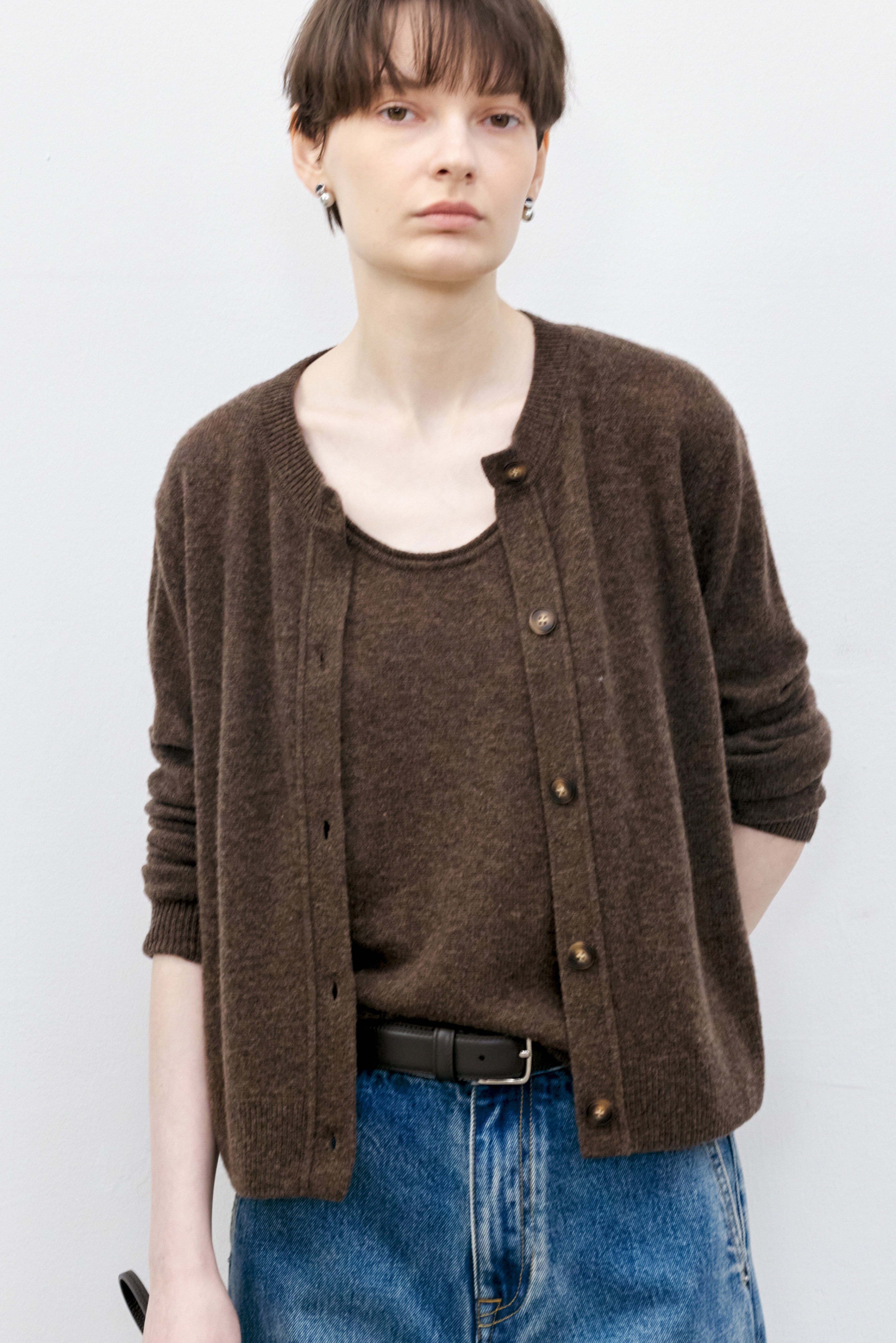 BASIC SOFT WOOL CARDIGAN / ベーシックソフトウールカーディガン