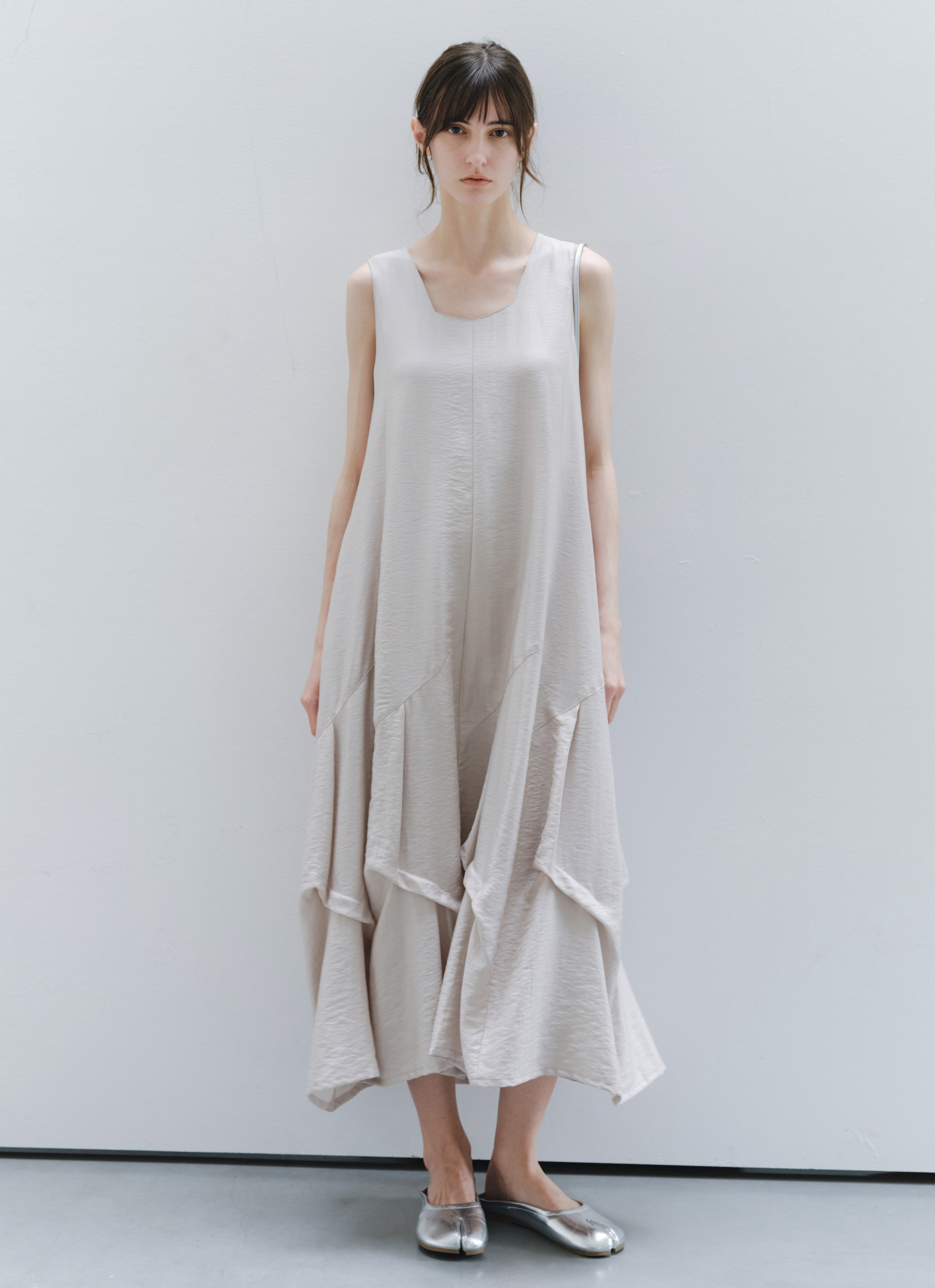 RANDOM TUCK PUFF DRESS / ランダムタックパフワンピース