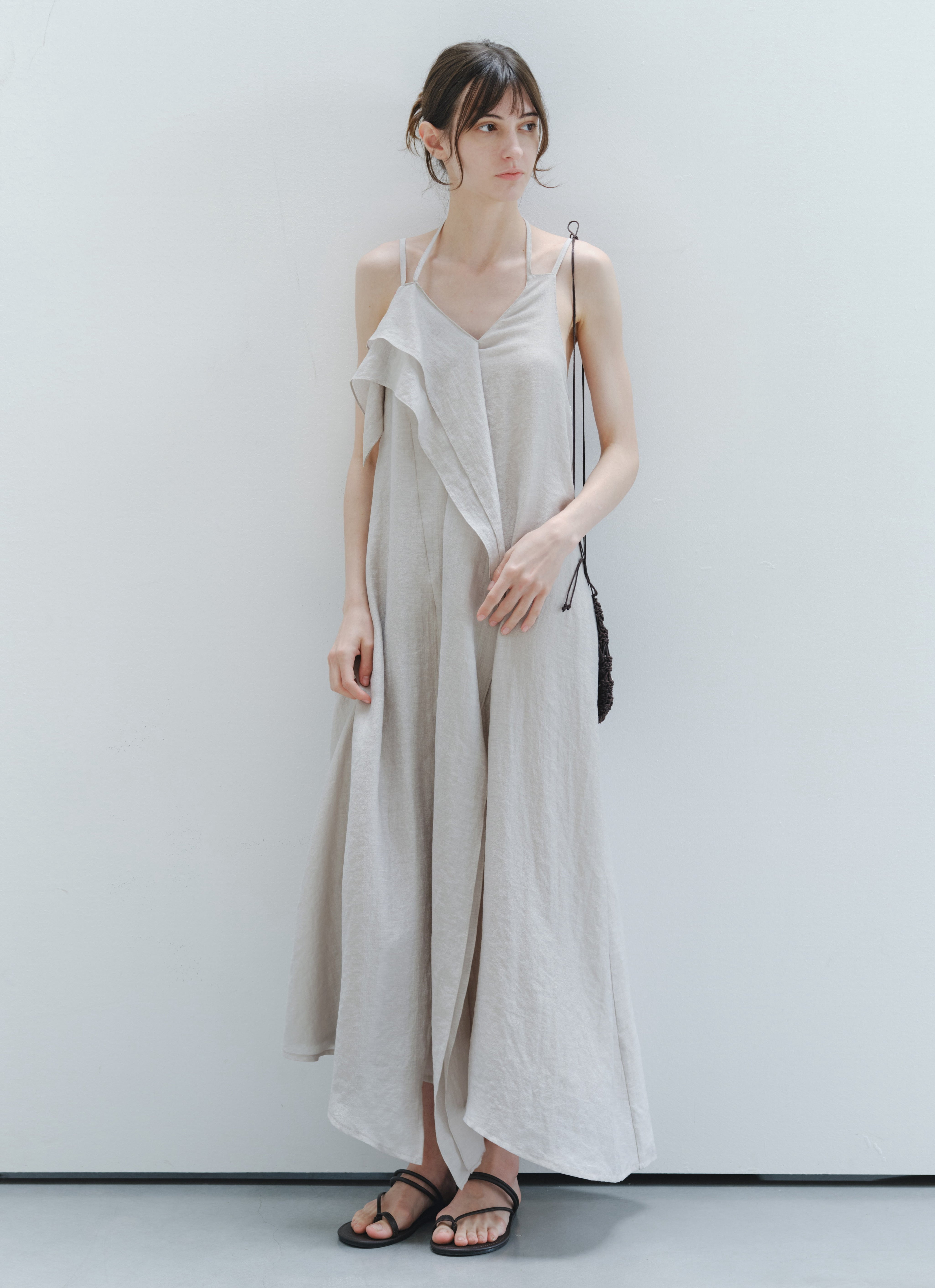 DOUBLE STRAP FRILL DRESS / ダブルストラップフリルワンピース