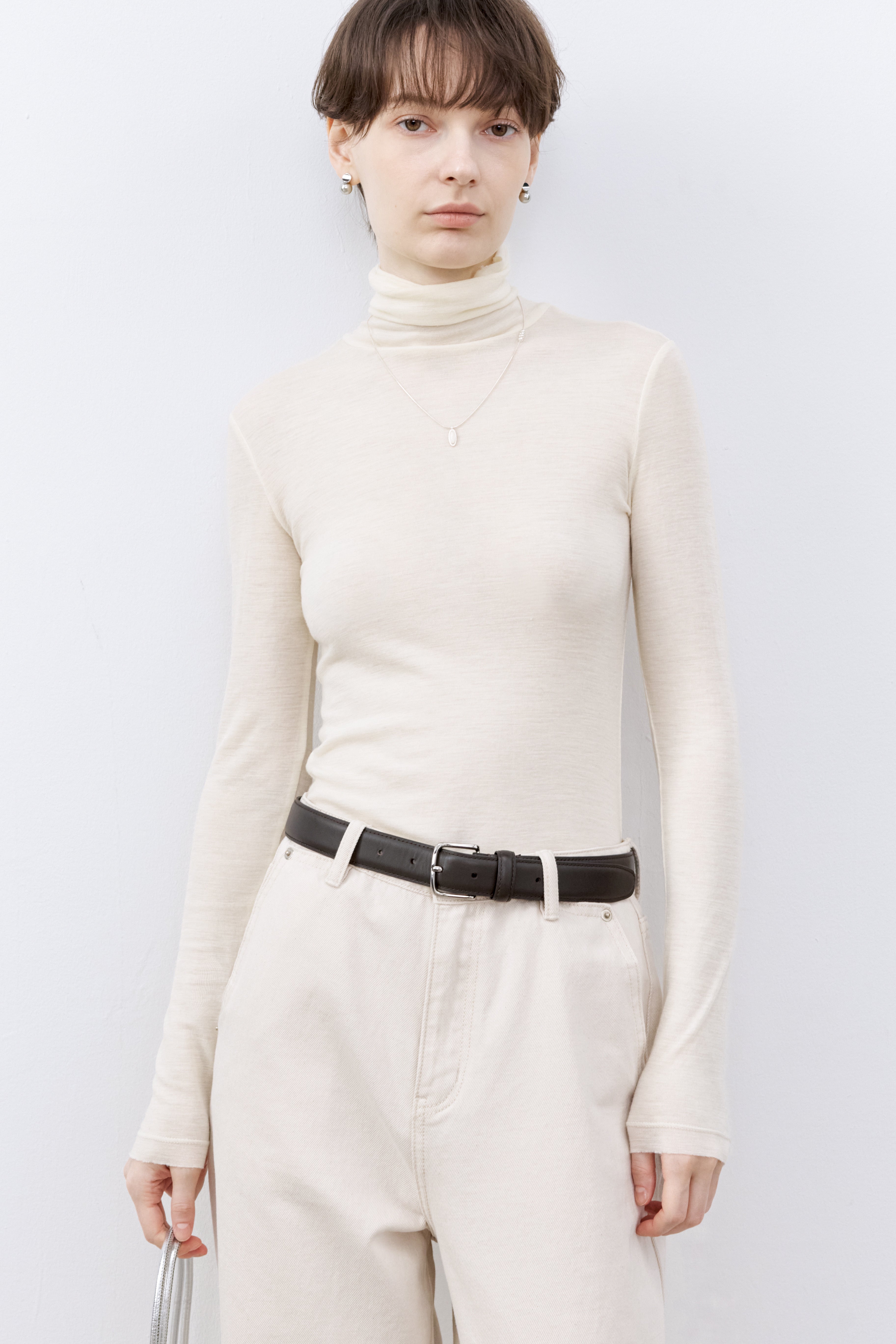 TURTLENECK WOOL SWEATER / タートルネックウールセーター