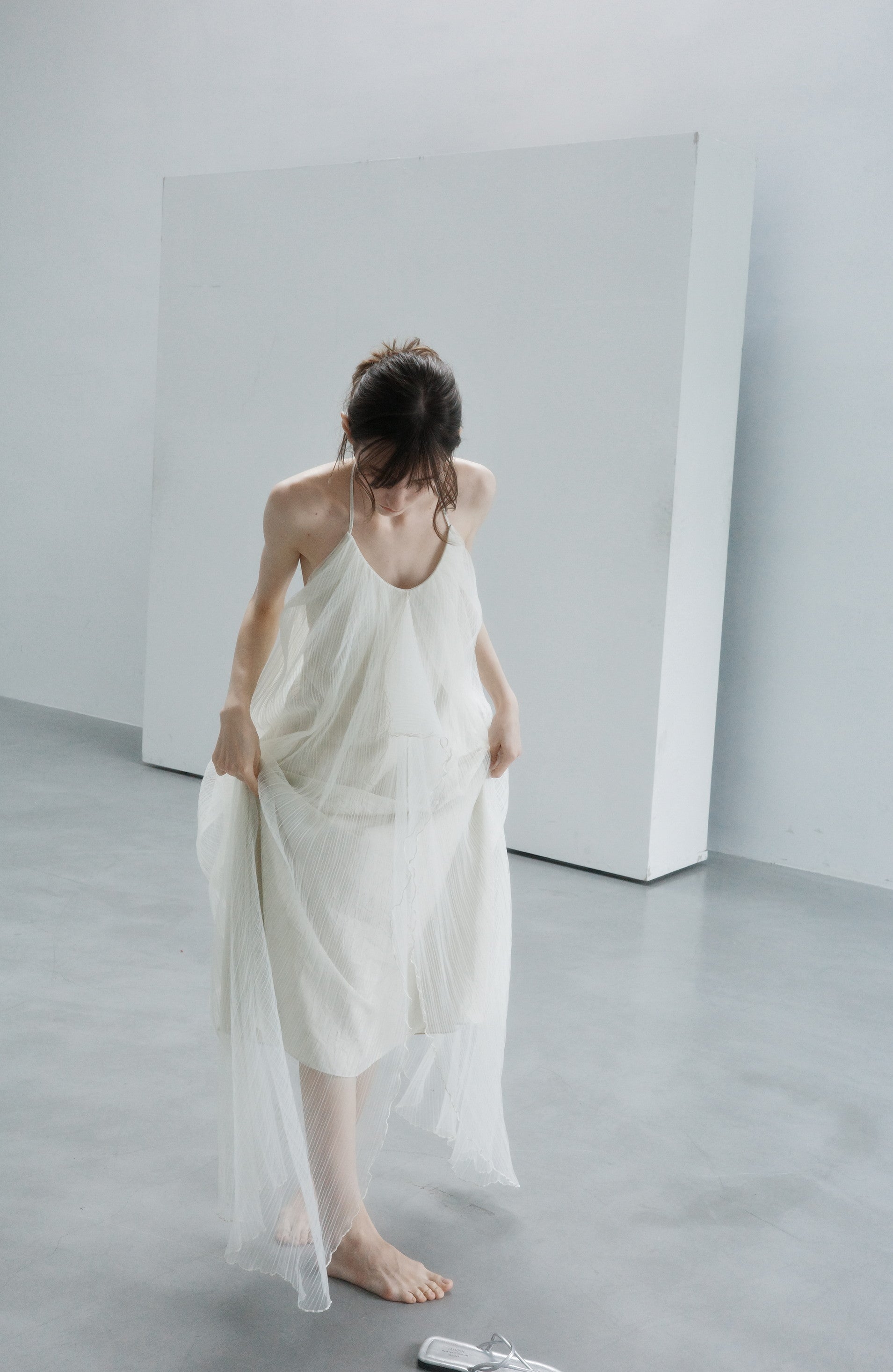 TULLE LAYERED VOLUME DRESS
