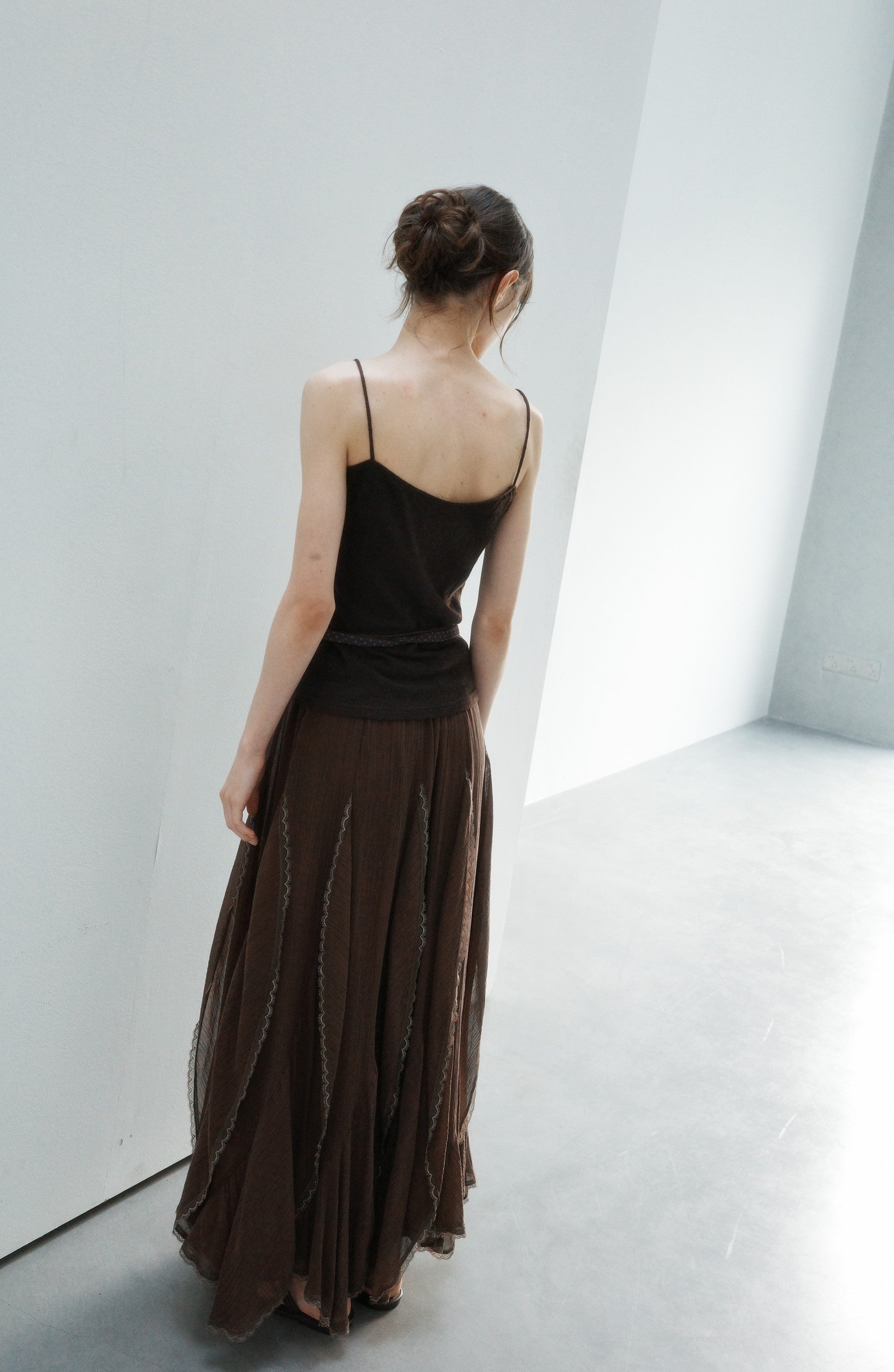 FRILL LACE TIERED SKIRT
