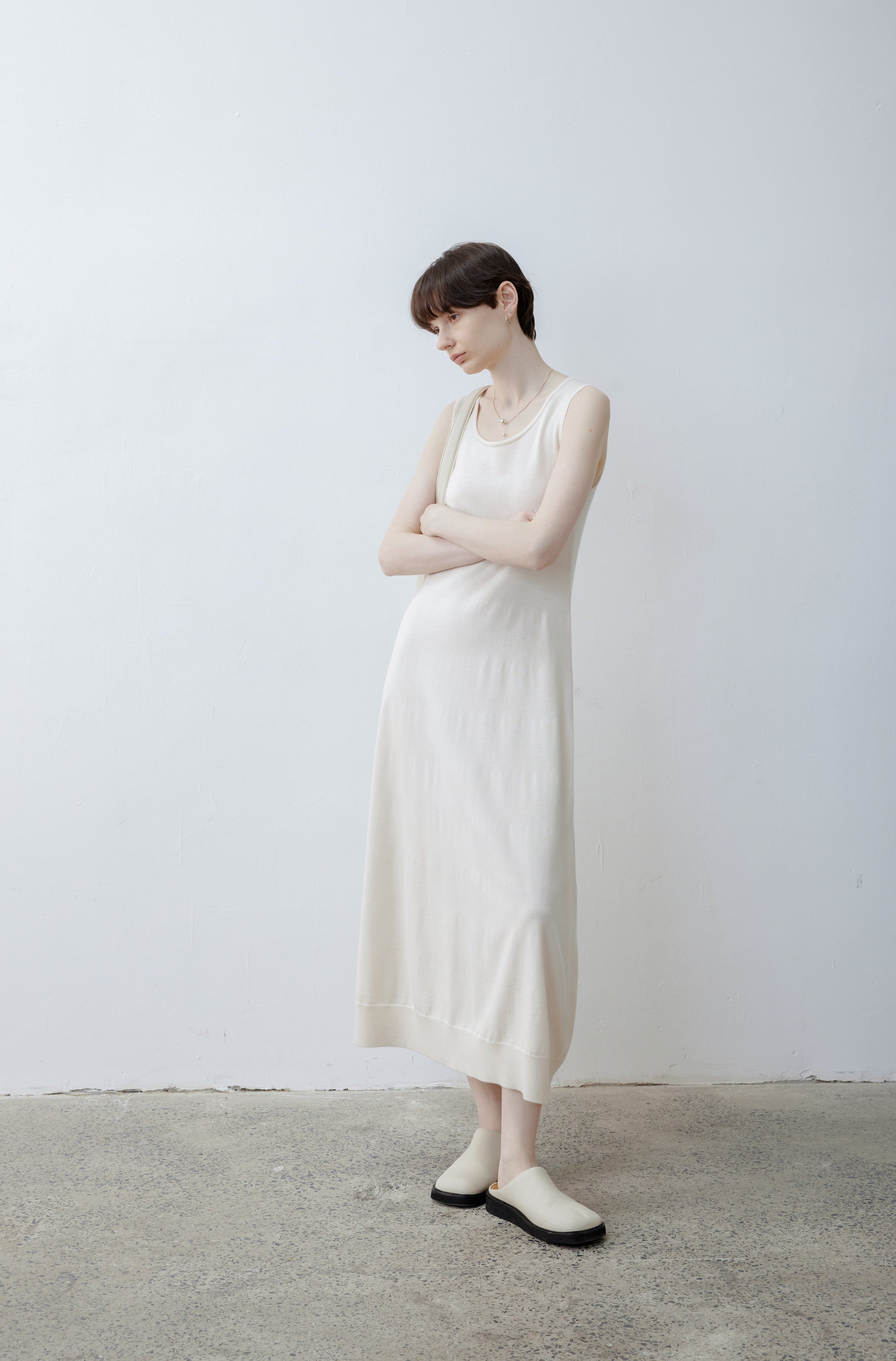 NATURAL SOFT KNIT DRESS / ナチュラルソフトニットワンピース