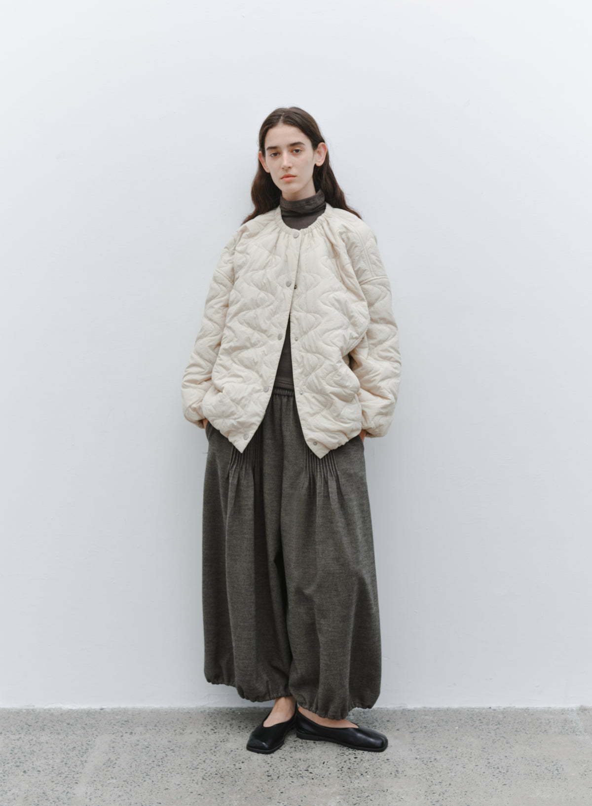 WATER WAVE QUILTING BLOUSON