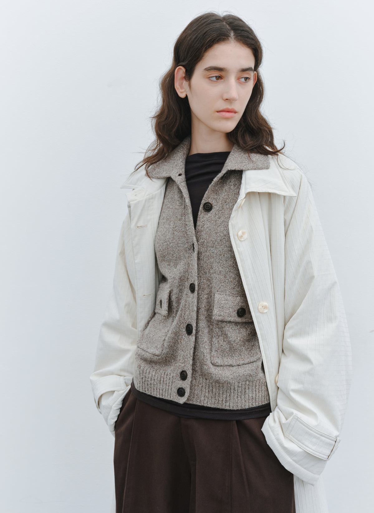 WARM TONE KNIT CARDIGAN